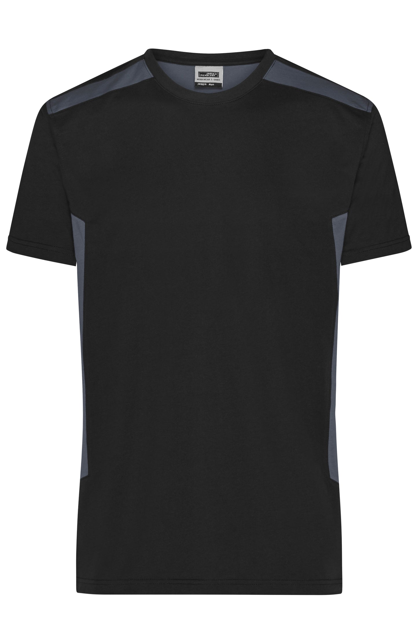 JN1824 - Men's Workwear T-Shirt - STRONG - in black/carbon Größe XS von Daiber