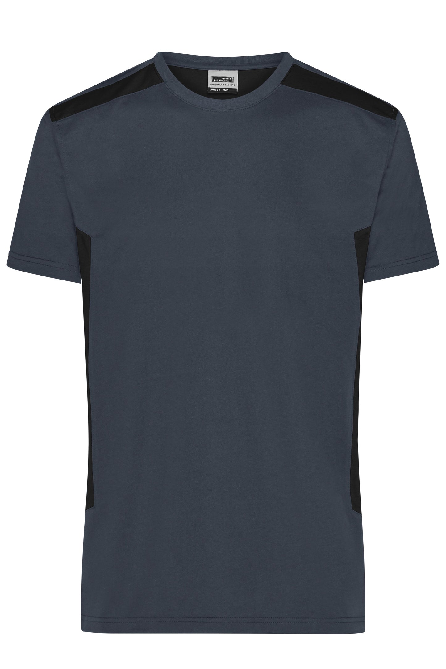 JN1824 - Men's Workwear T-Shirt - STRONG - in carbon/black Größe XS von Daiber