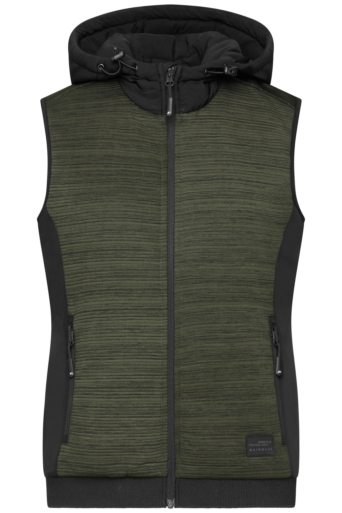 Ladies' Padded Hybrid Vest
