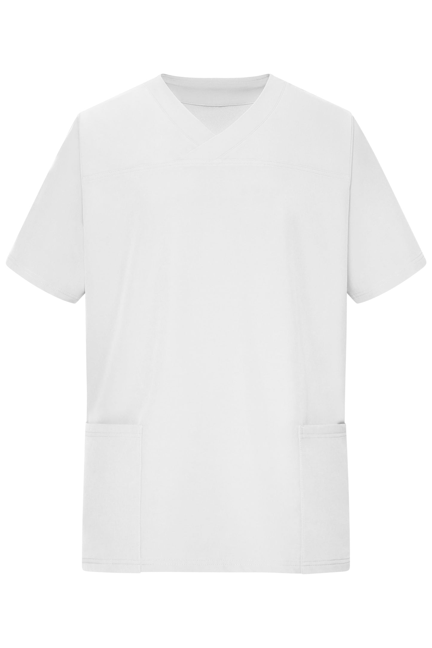 JN3104 - Men's Stretch-Kasack in white Größe XS von Daiber