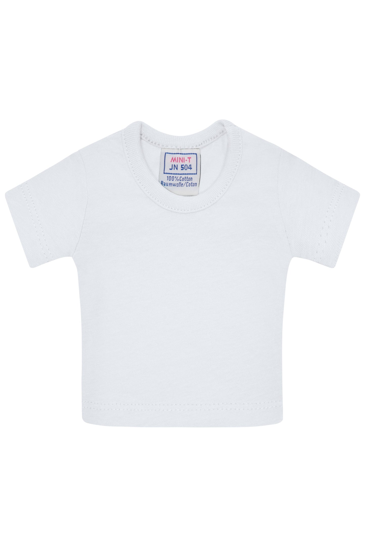 JN504 - Mini-T in white Größe one size von Daiber