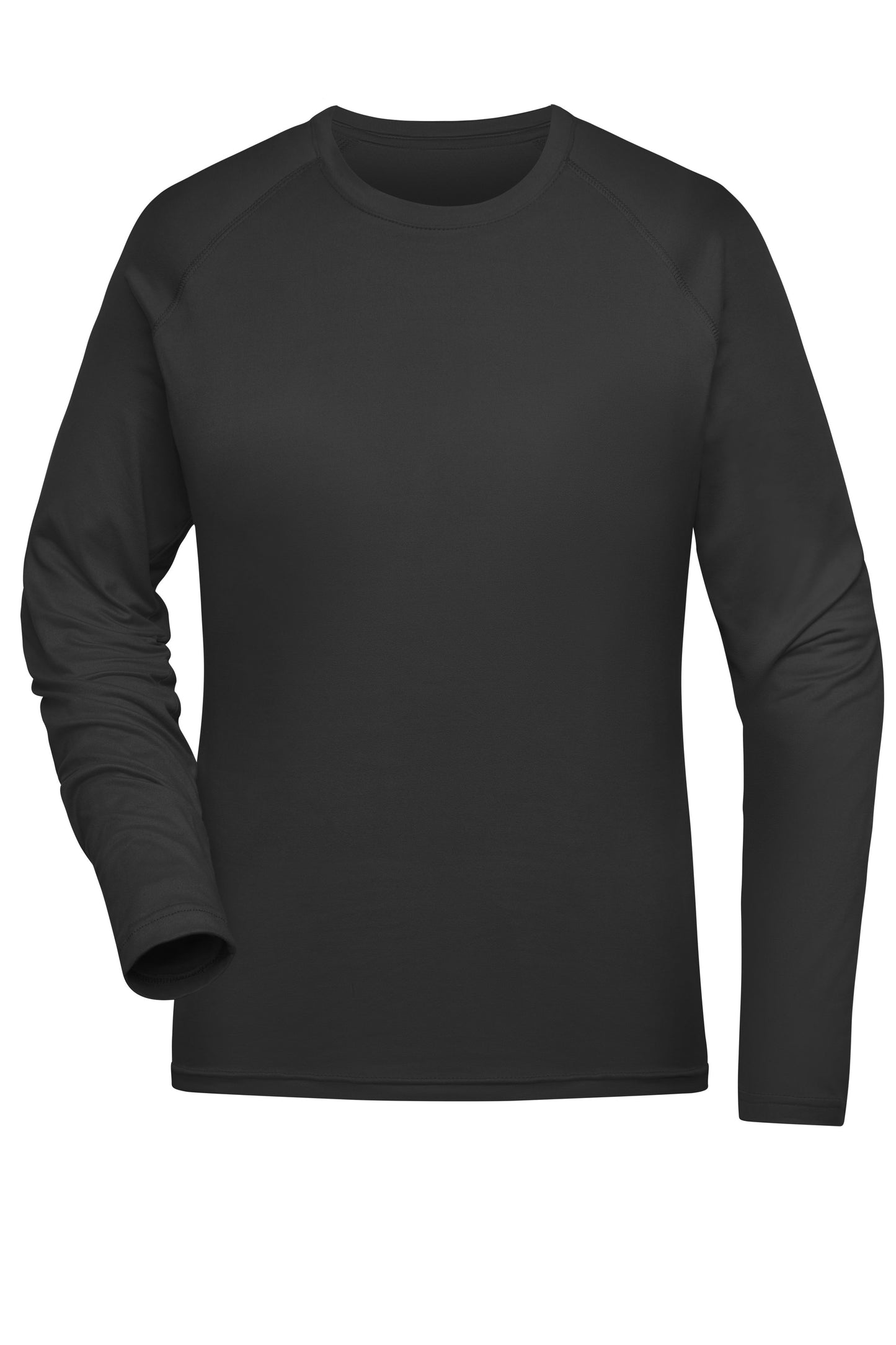 JN521 - Ladies' Sports Shirt Long-Sleeved in black Größe XS von Daiber