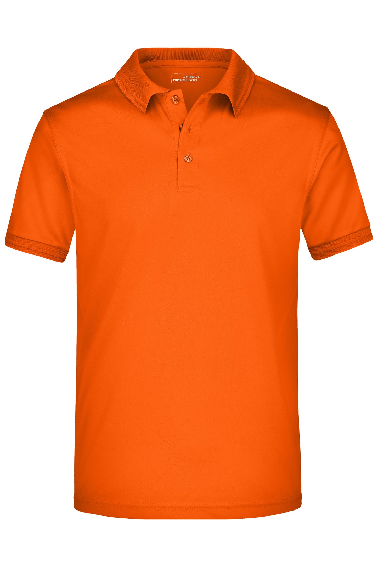 JN576 - Men's Active Polo in dark-orange Größe S von Daiber