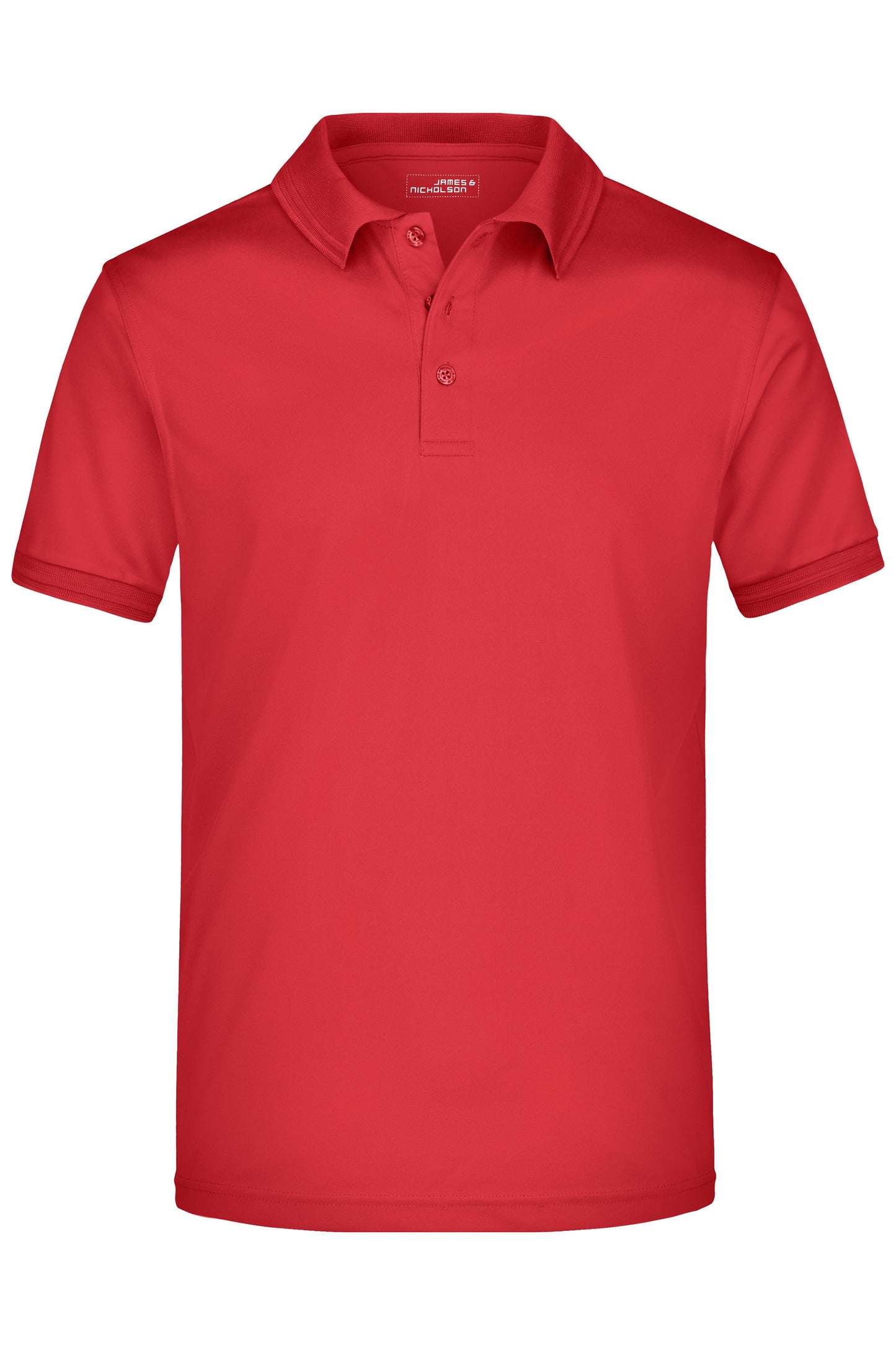 JN576 - Men's Active Polo in red Größe S von Daiber