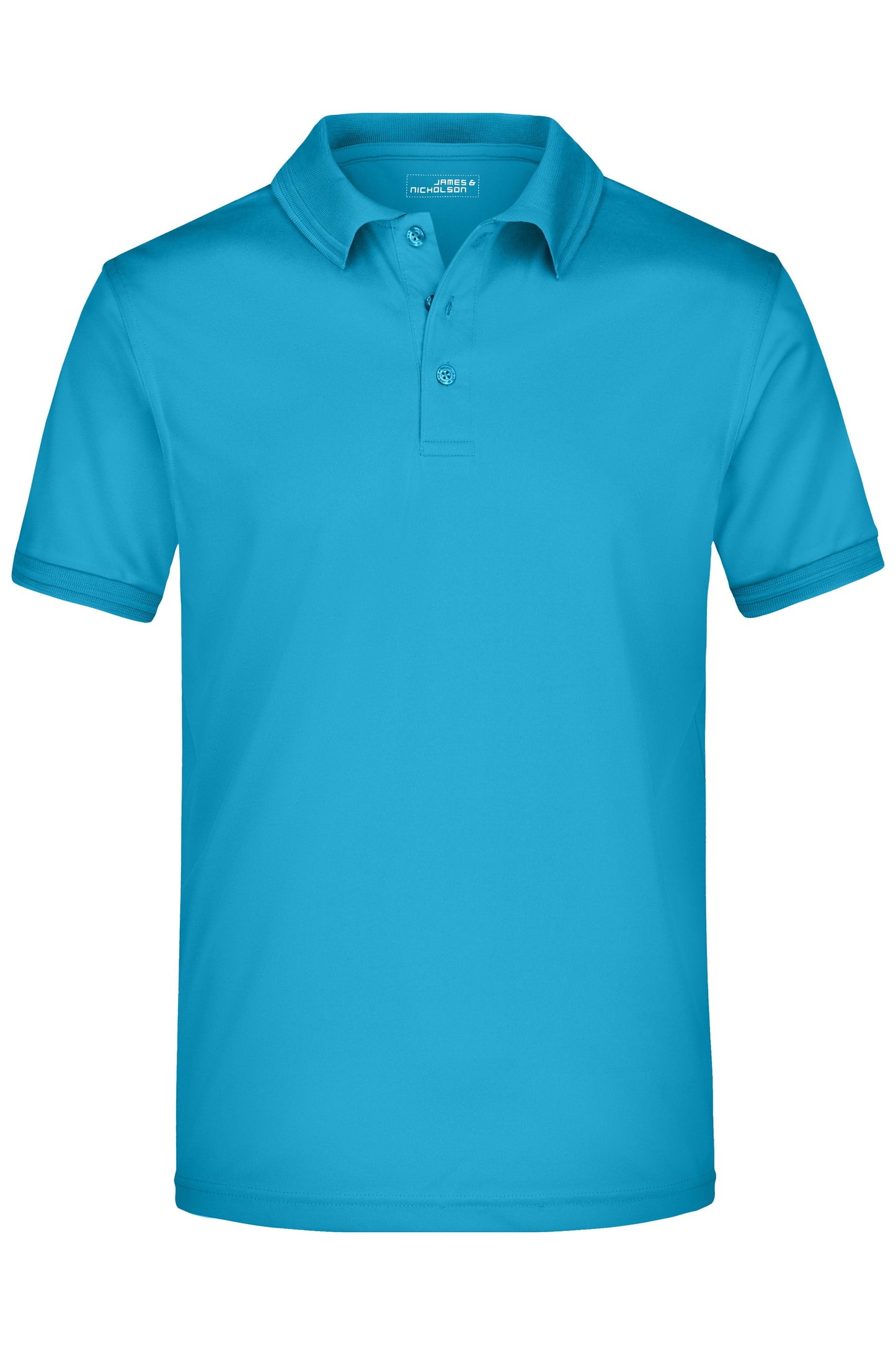 JN576 - Men's Active Polo in turquoise Größe S von Daiber