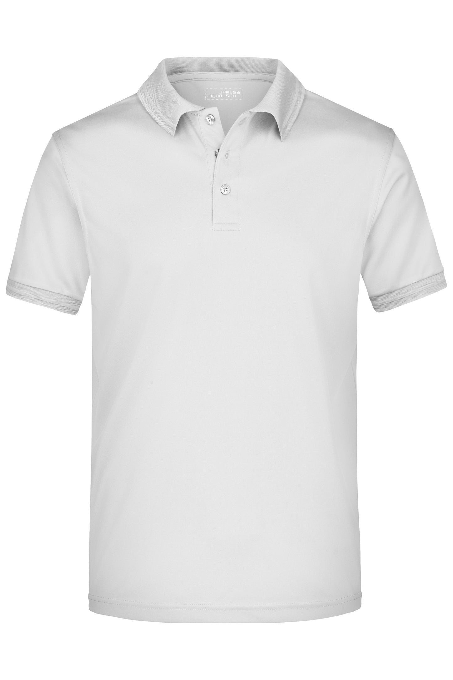 JN576 - Men's Active Polo in white Größe S von Daiber