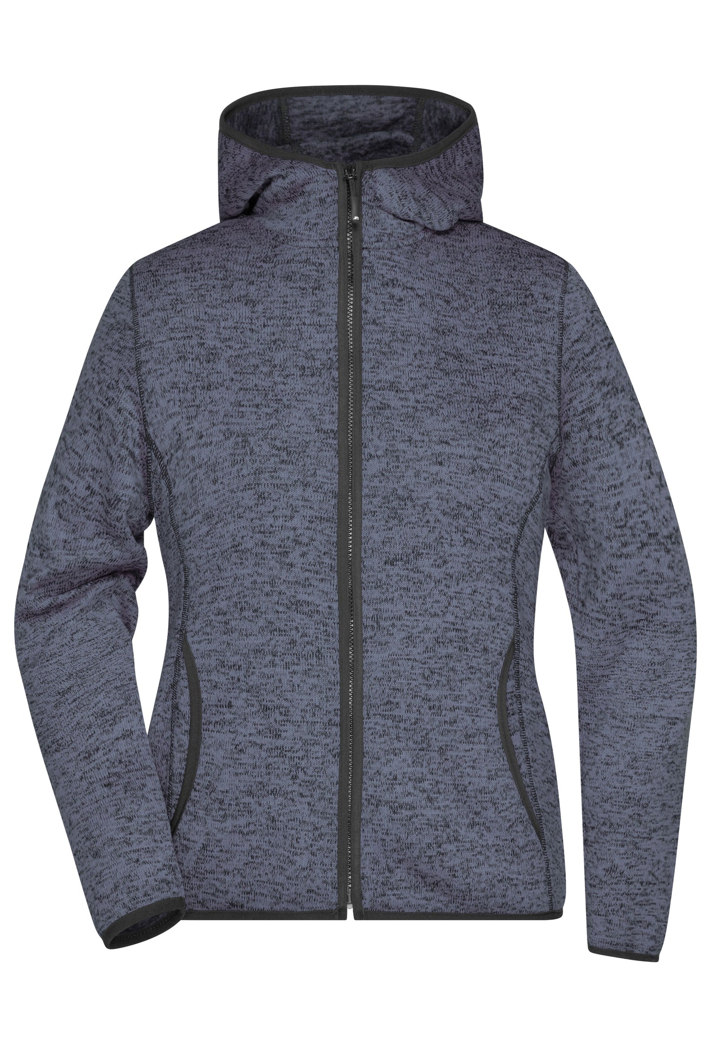 Ladies' Knitted Fleece Hoody
