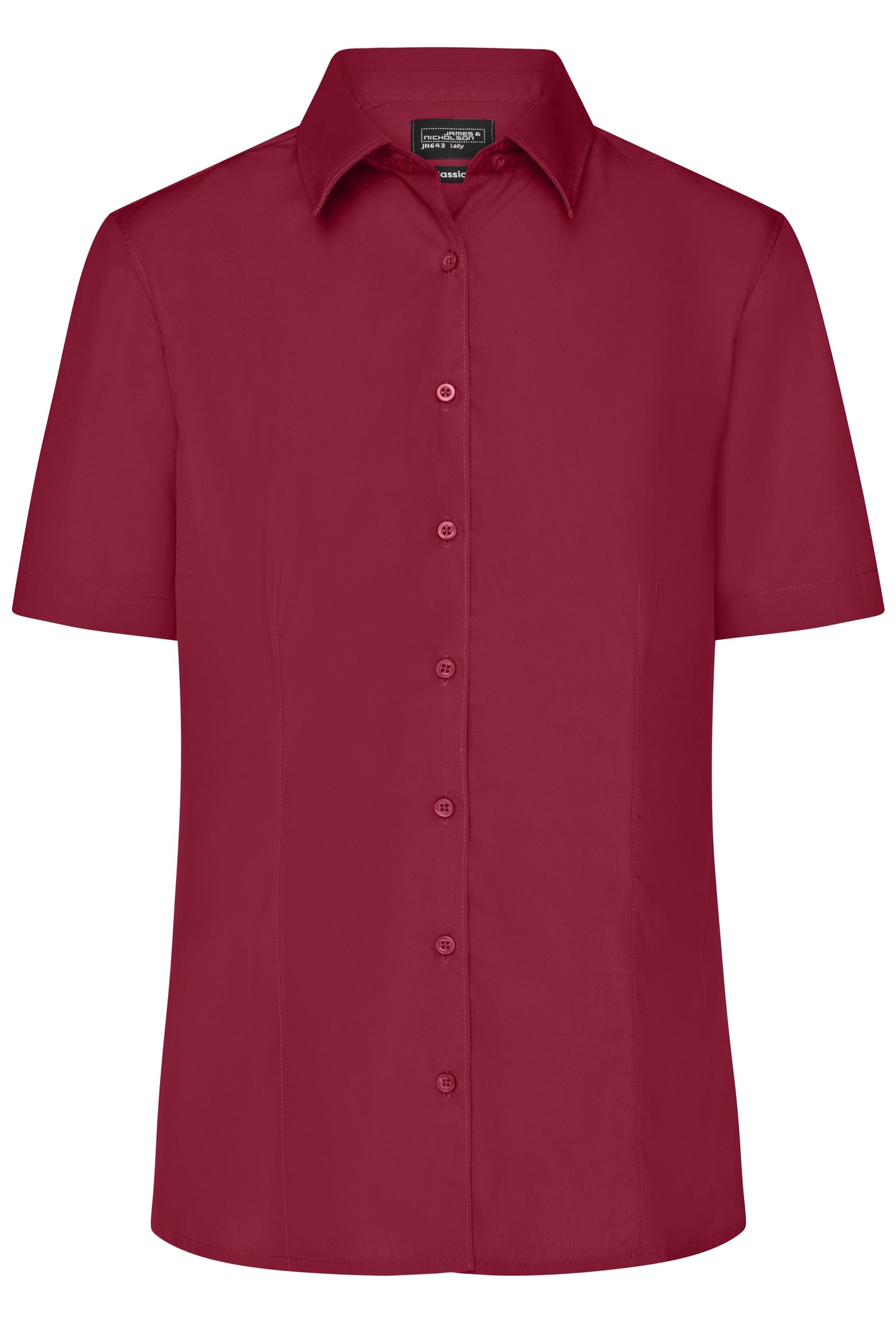 Ladies' Business Shirt Short-Sleeved