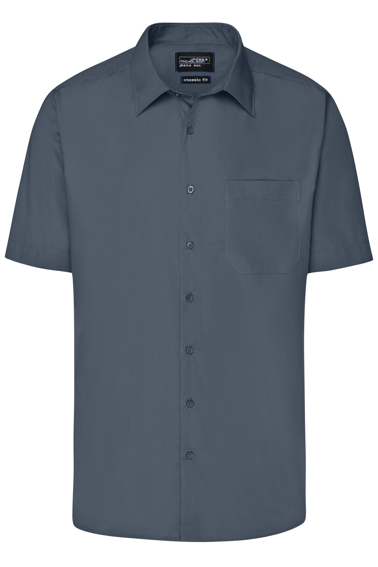 Men's Business Shirt Short-Sleeved