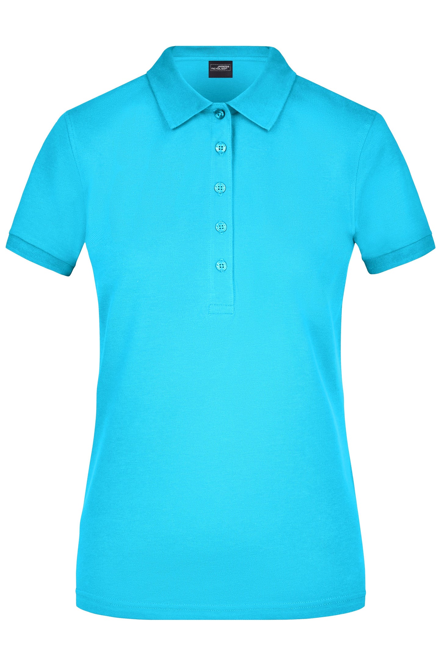 Ladies' Elastic Polo Piqué