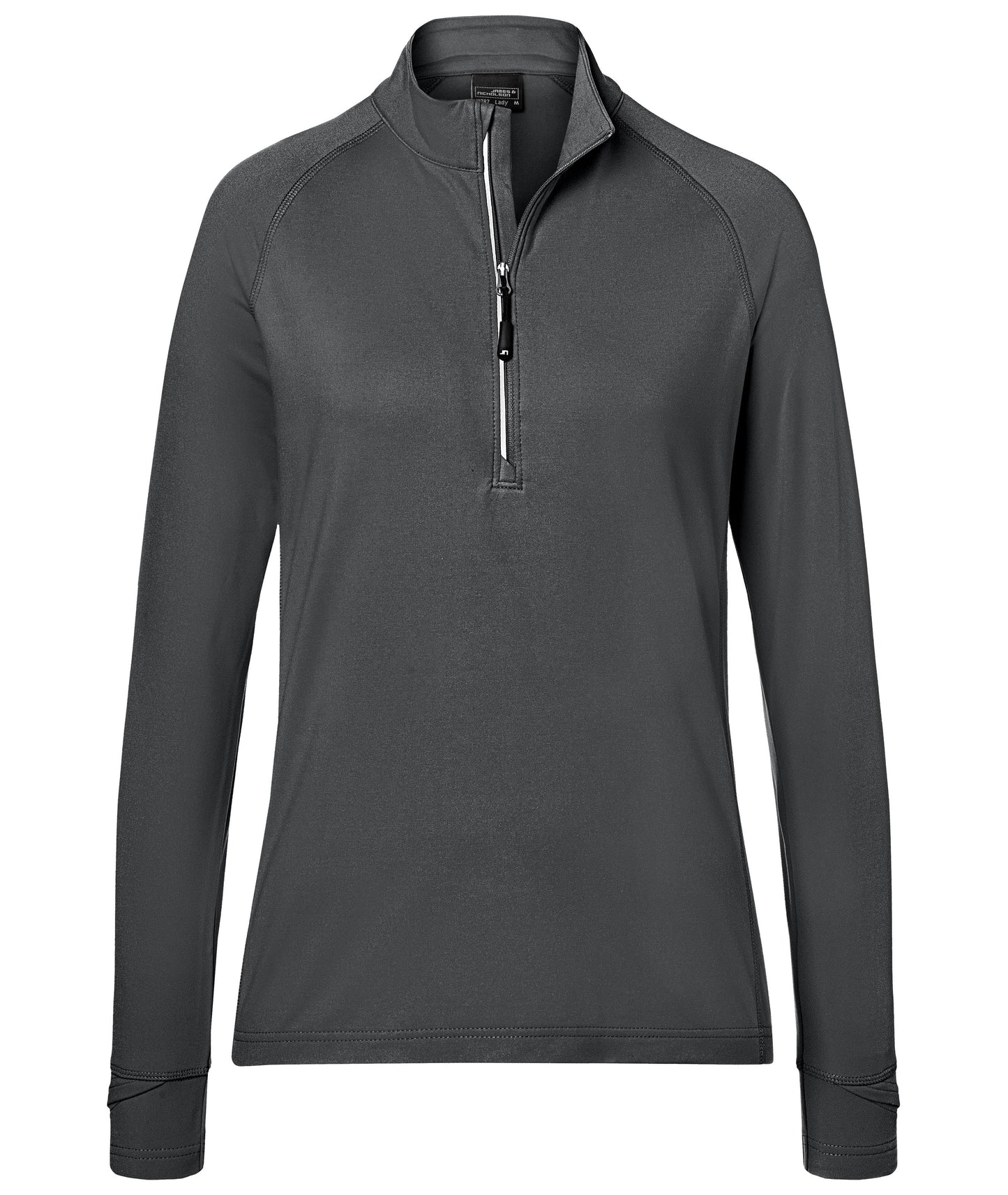 JN787 - Ladies' Sports Shirt Half-Zip in carbon Größe XS von Daiber