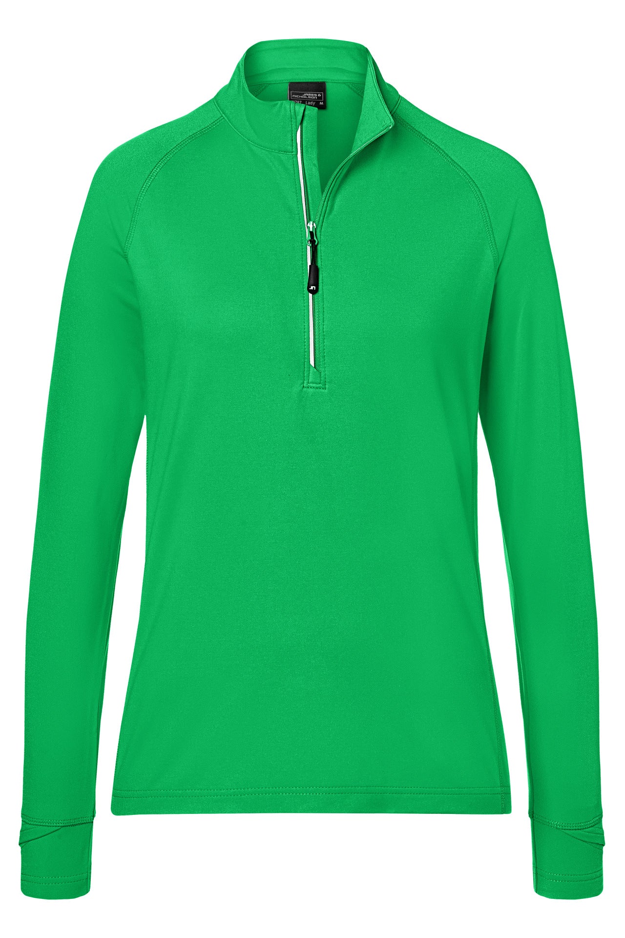 JN787 - Ladies' Sports Shirt Half-Zip in fern-green Größe XS von Daiber