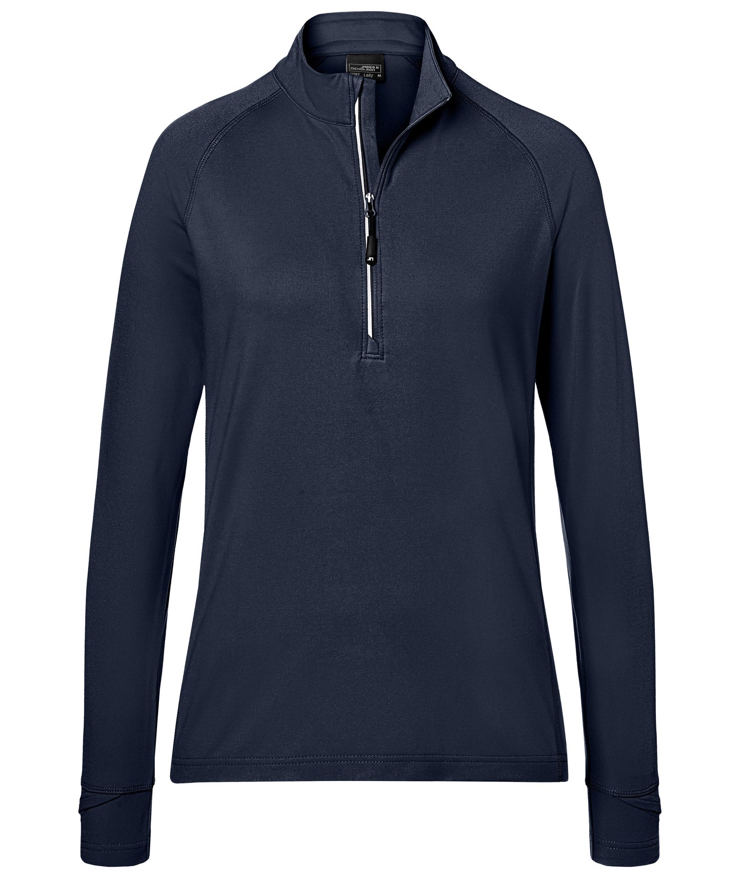JN787 - Ladies' Sports Shirt Half-Zip in navy Größe XS von Daiber