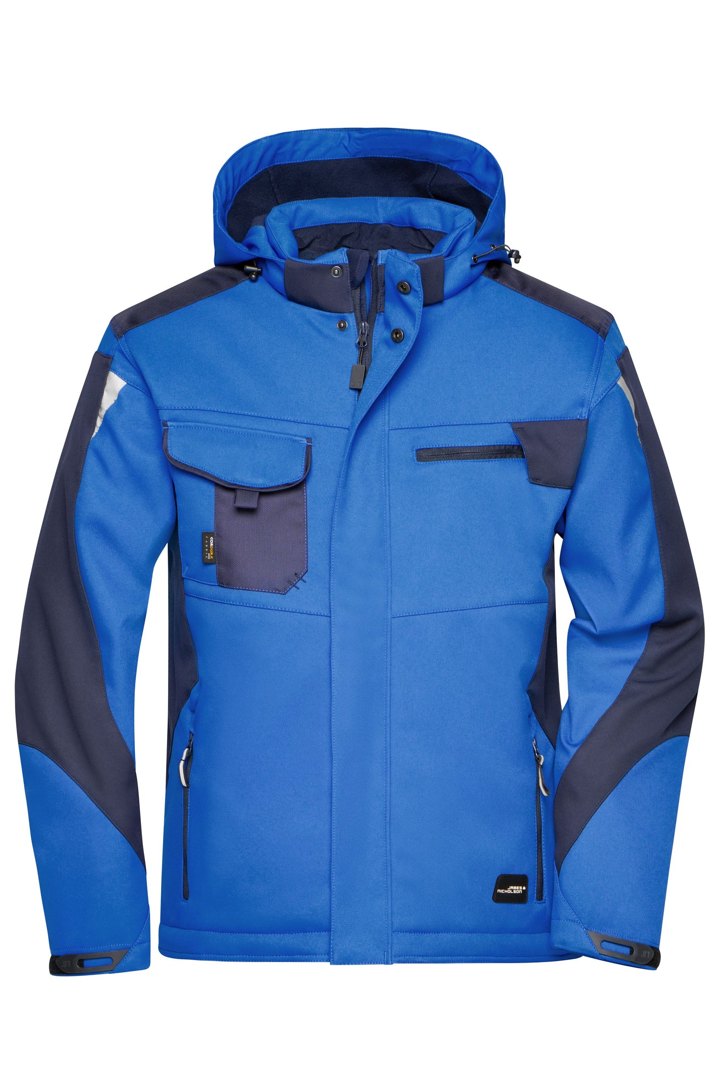 JN824 - Craftsmen Softshell Jacket - STRONG - in royal/navy Größe XS von Daiber