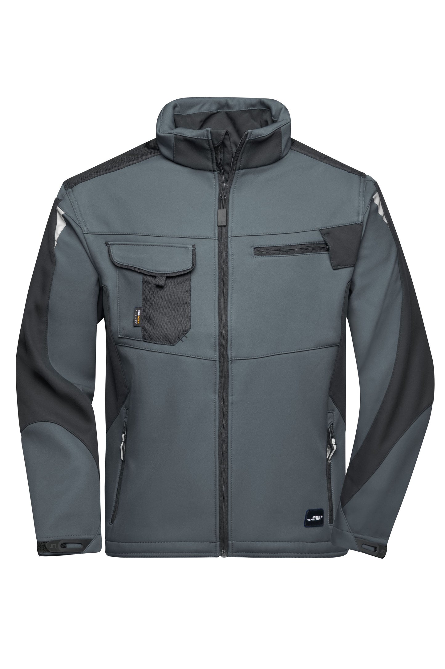 JN844 - Workwear Softshell Jacket - STRONG - in carbon/black Größe XS von Daiber