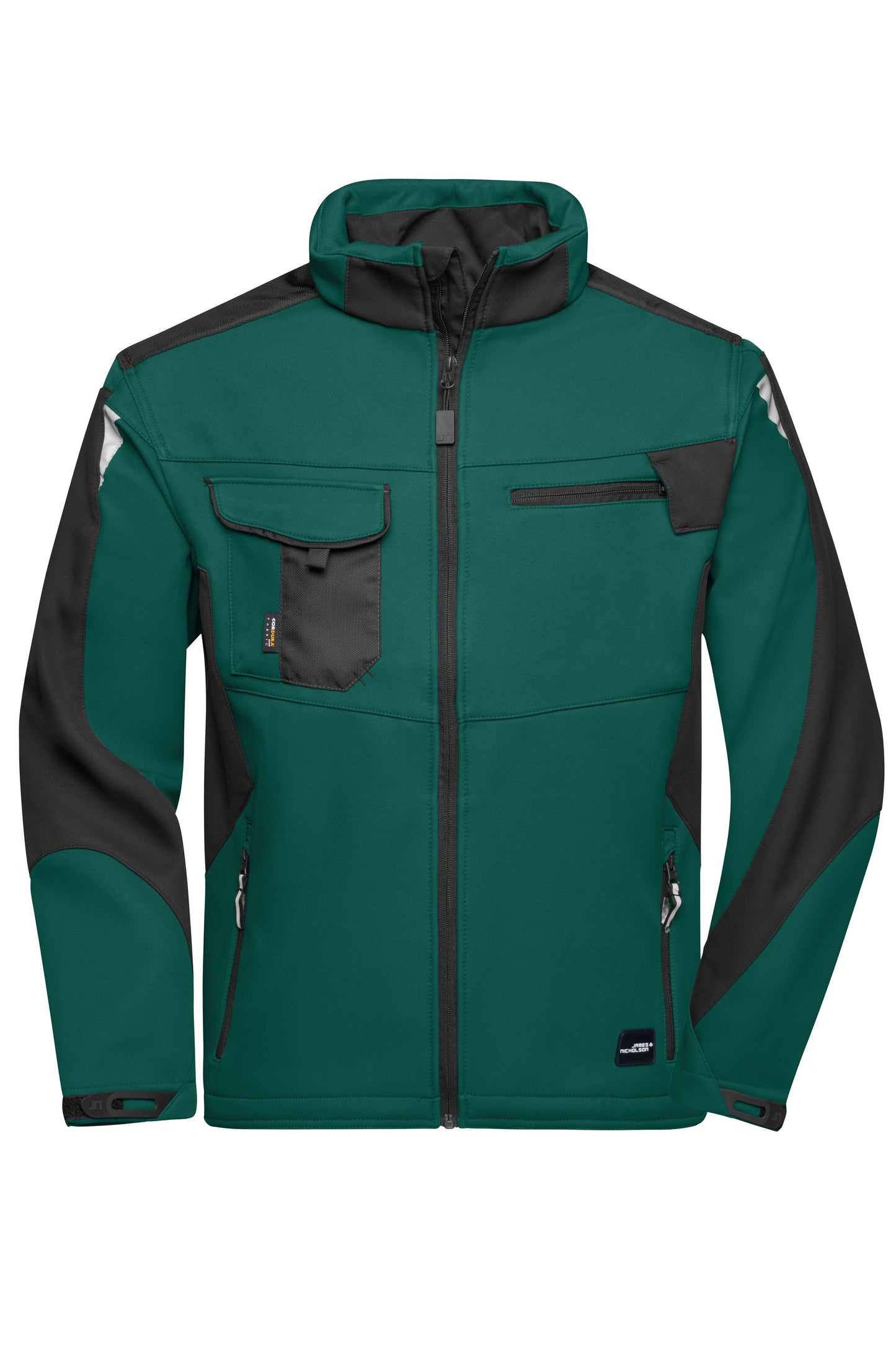 JN844 - Workwear Softshell Jacket - STRONG - in dark-green/black Größe XS von Daiber