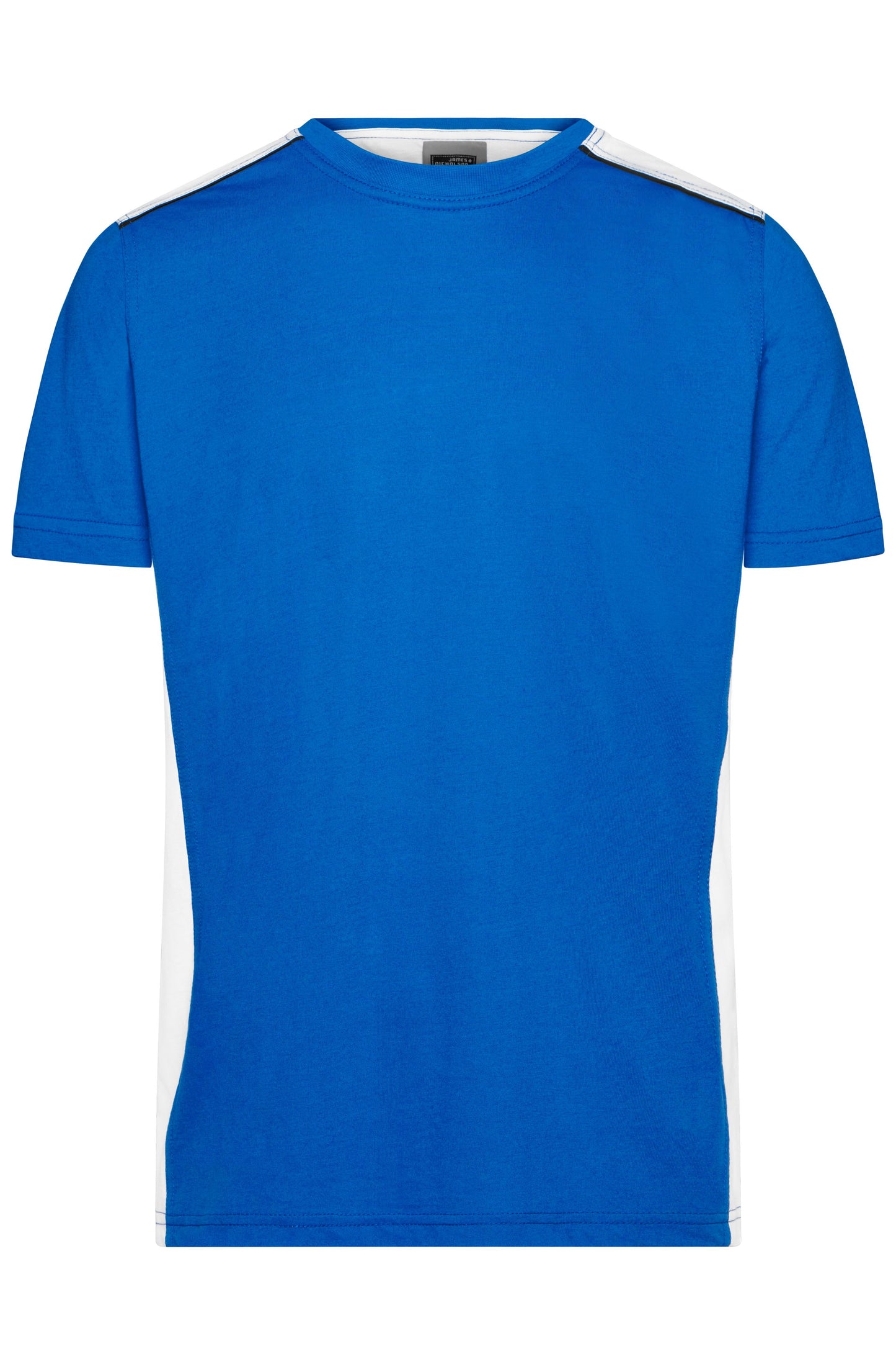 JN860 - Men's Workwear T-Shirt - COLOR - in royal/white Größe XS von Daiber