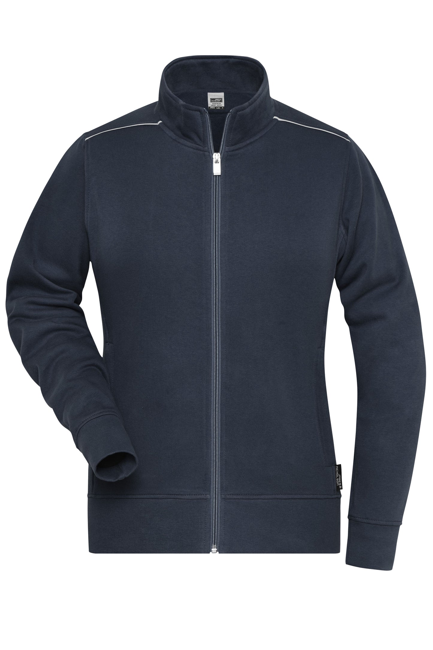 JN893 - Ladies' Workwear Sweat-Jacket - SOLID - in navy Größe XS von Daiber