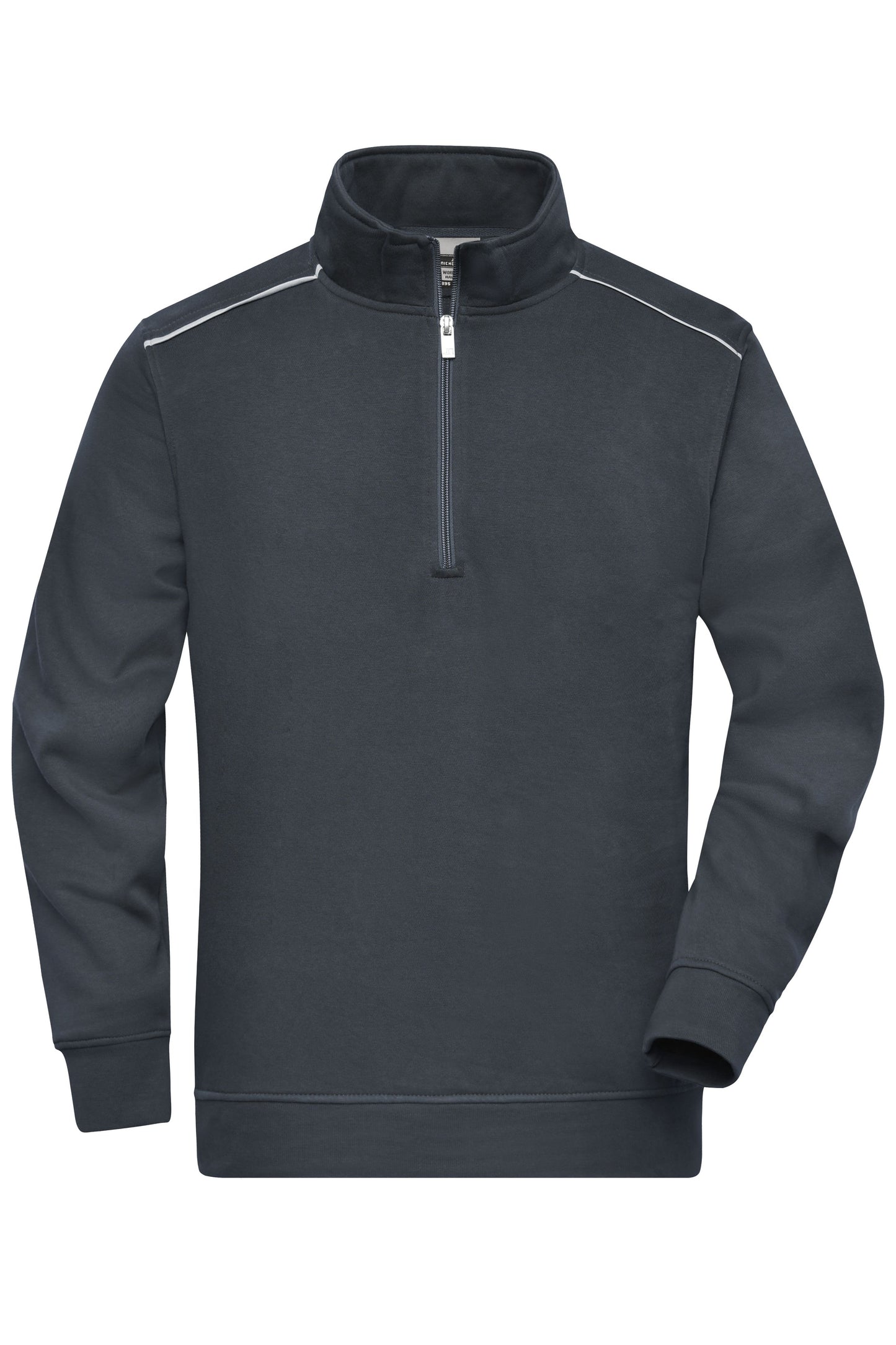 JN895 - Workwear Half-Zip Sweat - SOLID - in carbon Größe XS von Daiber