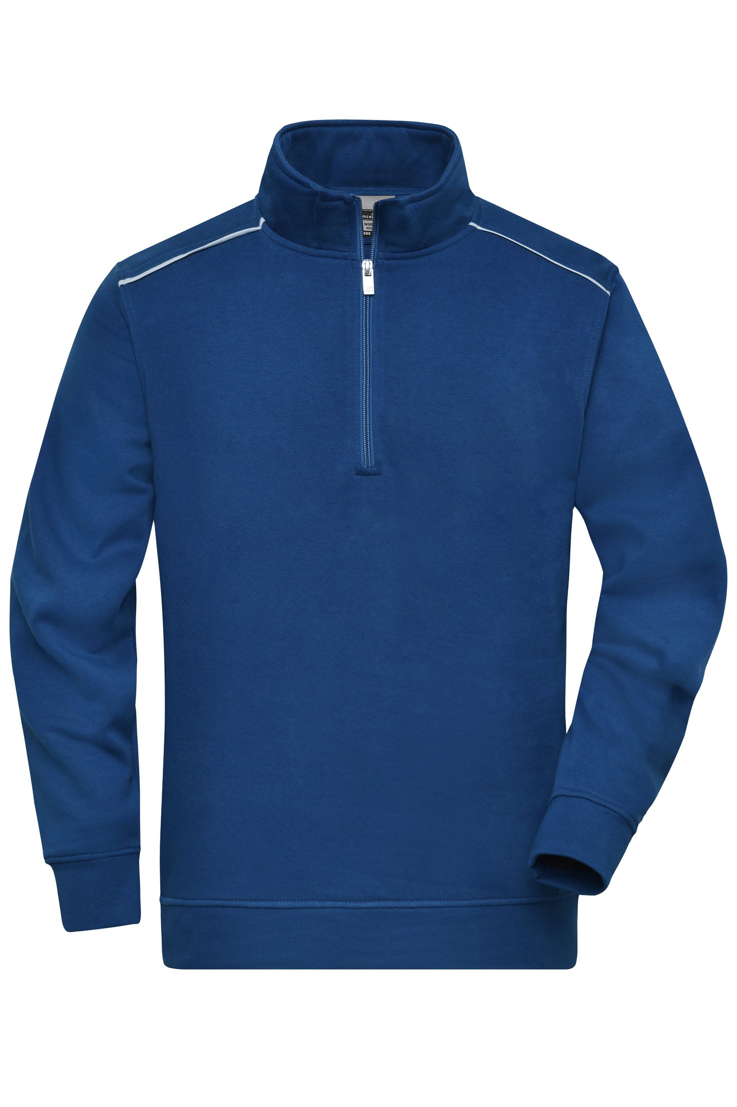 JN895 - Workwear Half-Zip Sweat - SOLID - in dark-royal Größe XS von Daiber