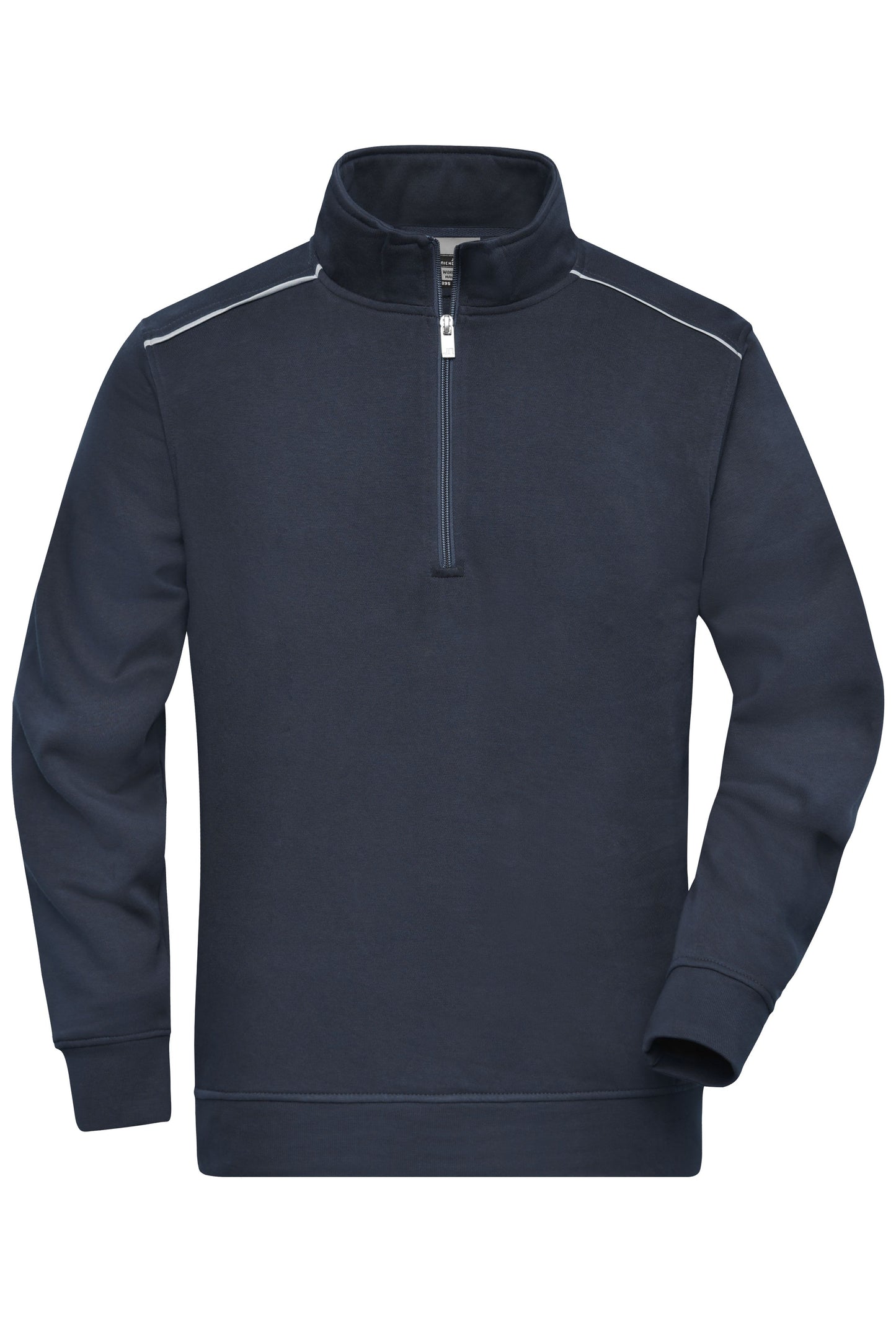 JN895 - Workwear Half-Zip Sweat - SOLID - in navy Größe XS von Daiber