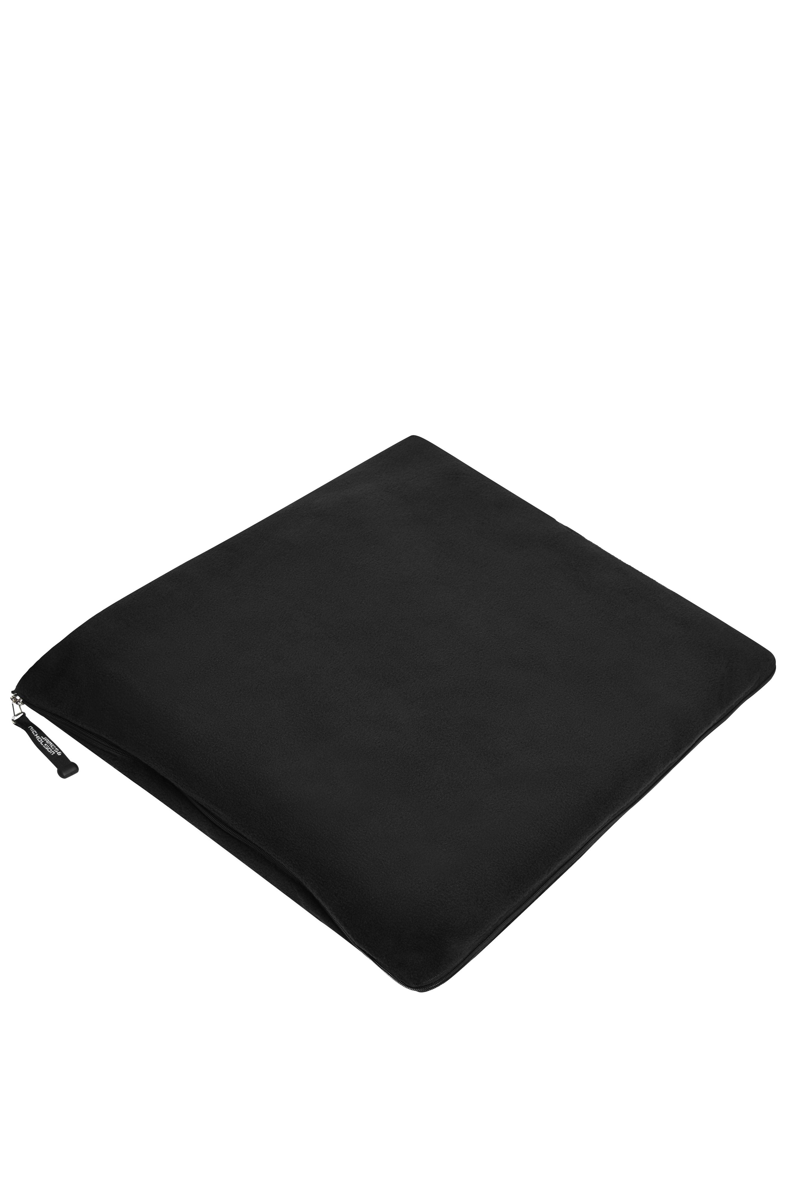 JN900 - Fleece Blanket in black Größe one size von Daiber