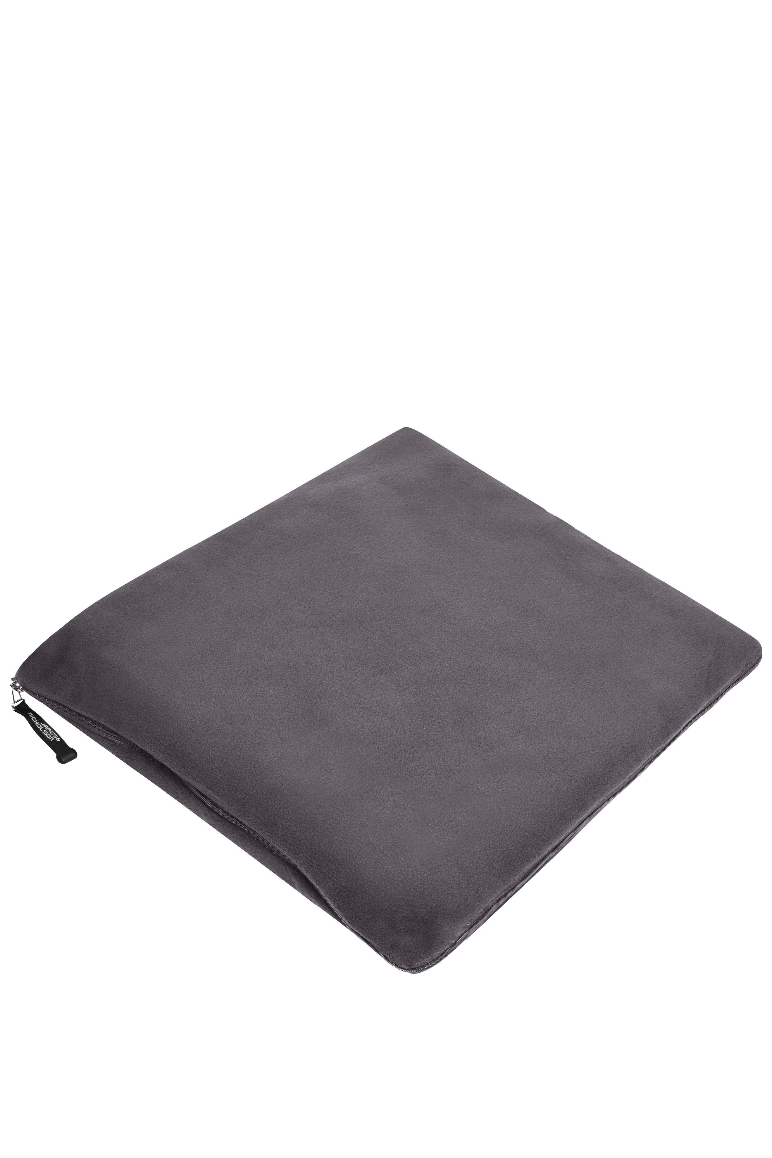 JN900 - Fleece Blanket in dark-grey Größe one size von Daiber