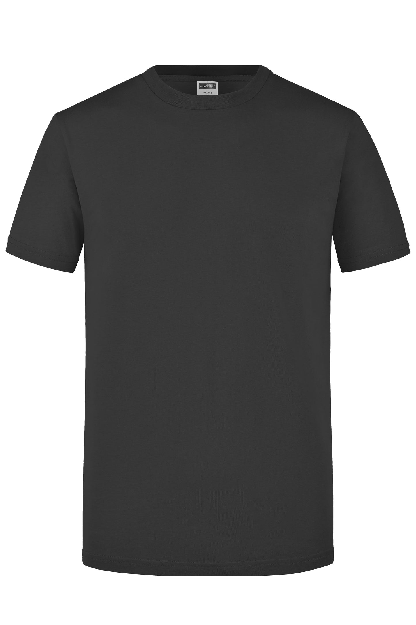 JN911 - Men's Slim Fit-T in graphite Größe S von Daiber