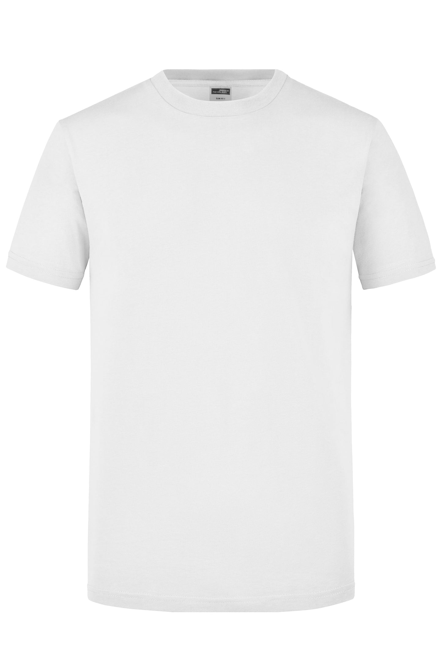 JN911 - Men's Slim Fit-T in white Größe S von Daiber