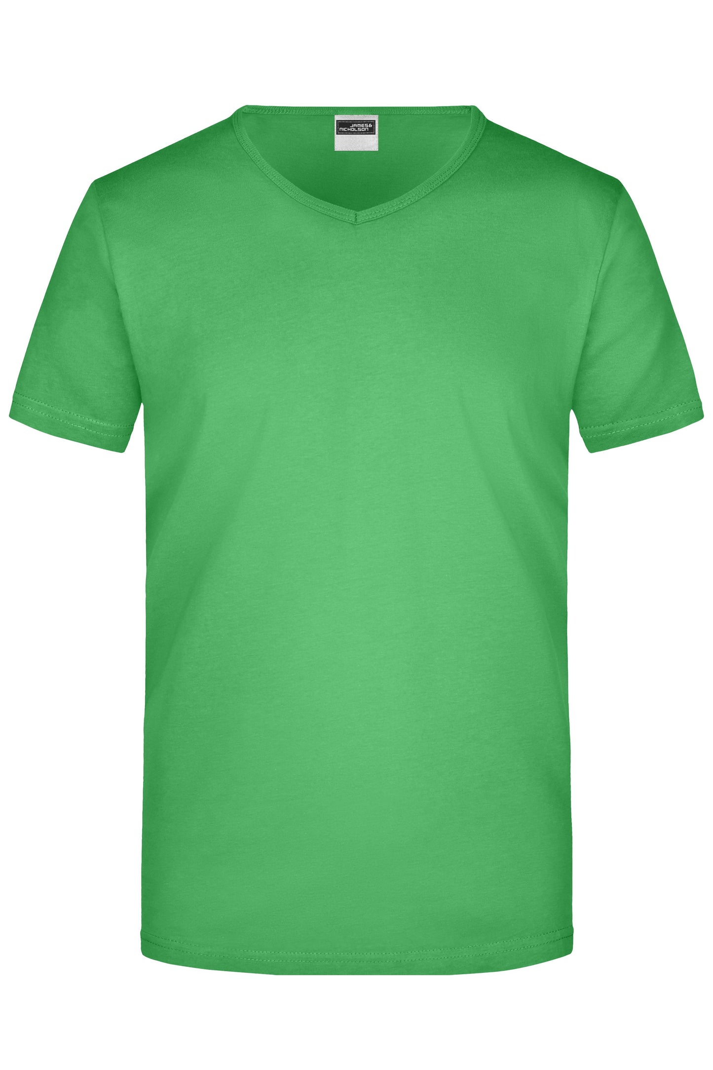 JN912 - Men's Slim Fit V-T in frog Größe S von Daiber