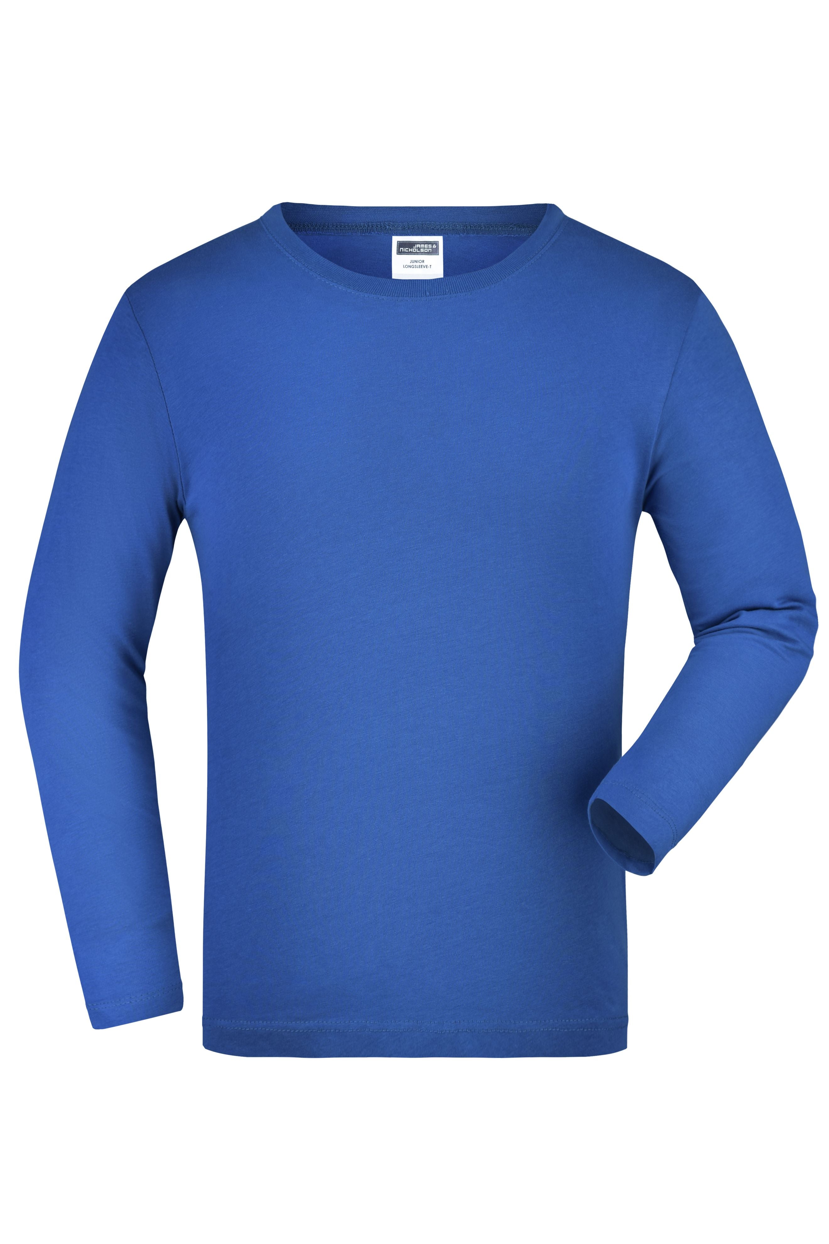 JN913K - Junior Shirt Long-Sleeved Medium in royal Größe XS von Daiber