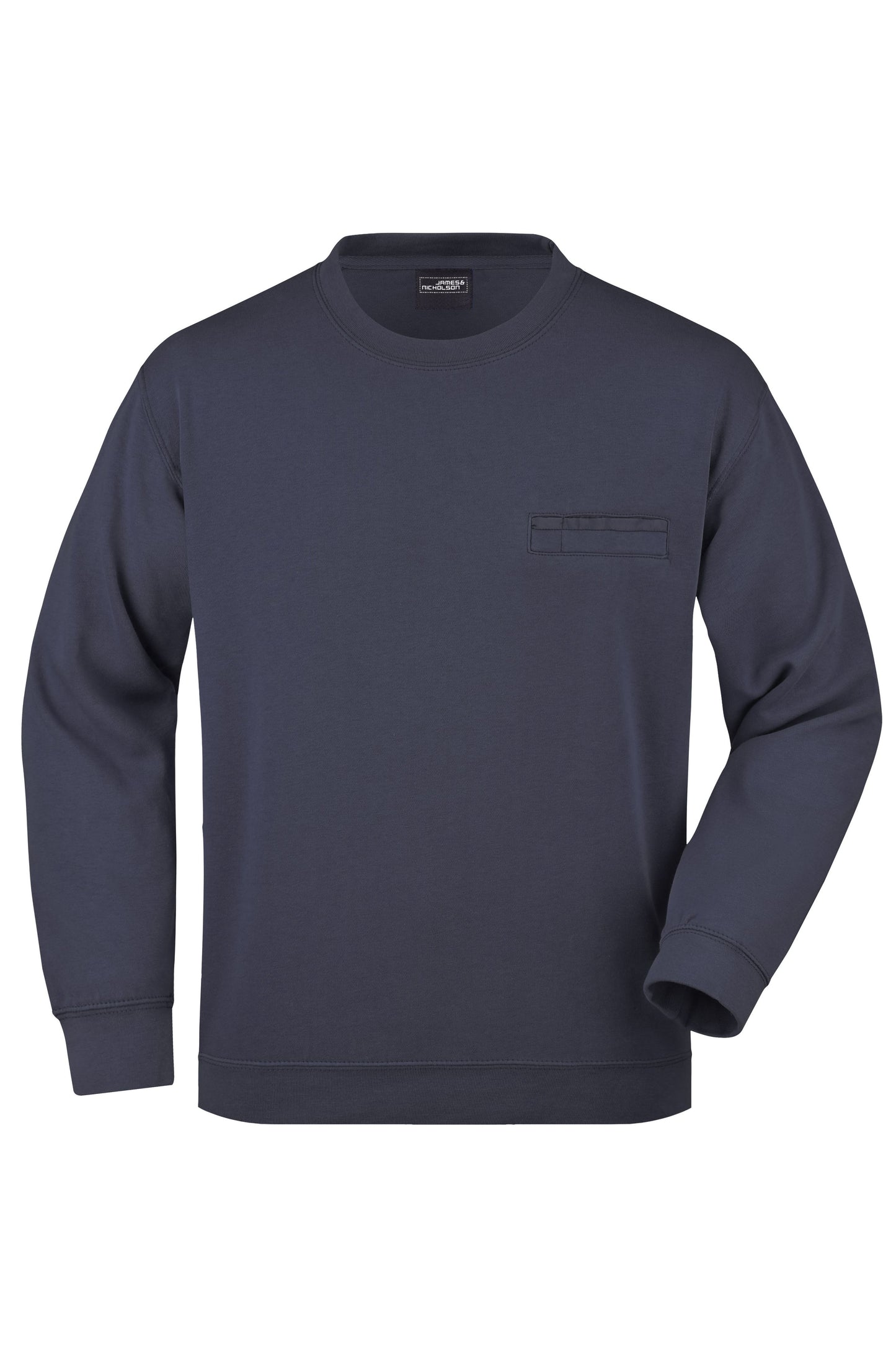 JN924 - Men's Round Sweat Pocket in navy Größe S von Daiber
