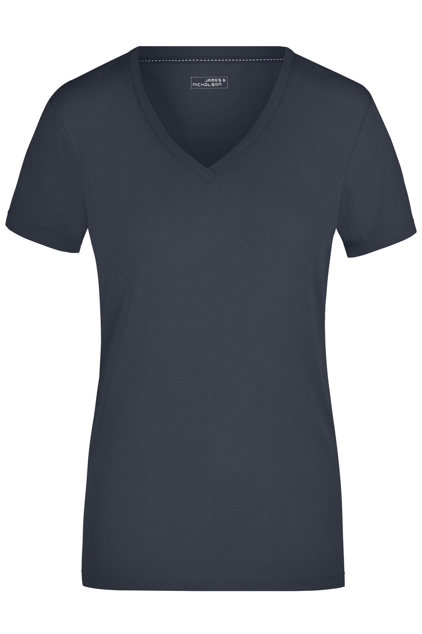 JN928 - Ladies' Stretch V-T in navy Größe S von Daiber