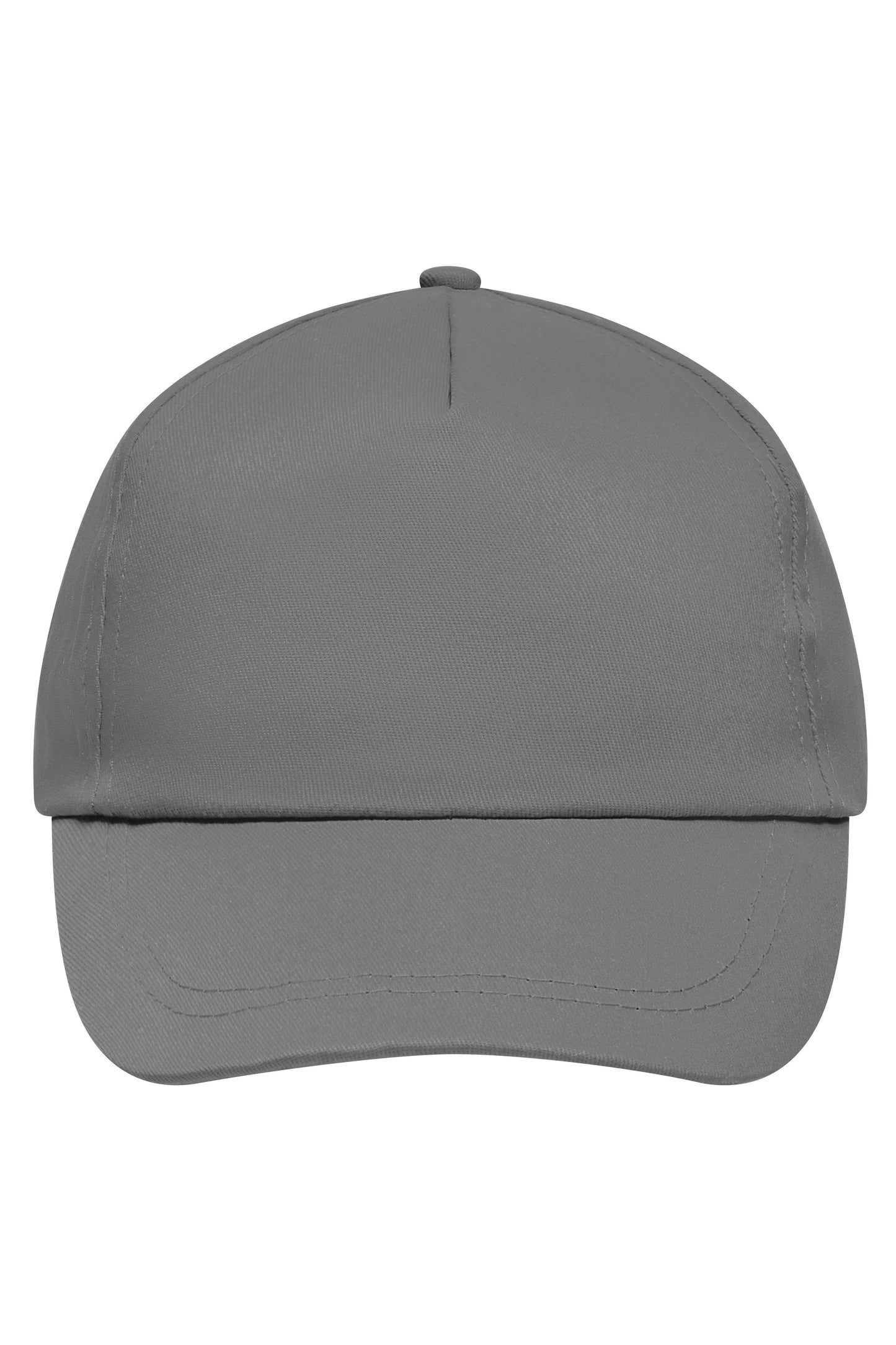 MB001 - 5 Panel Promo Cap Lightly Laminated in dark-grey Größe one size von Daiber