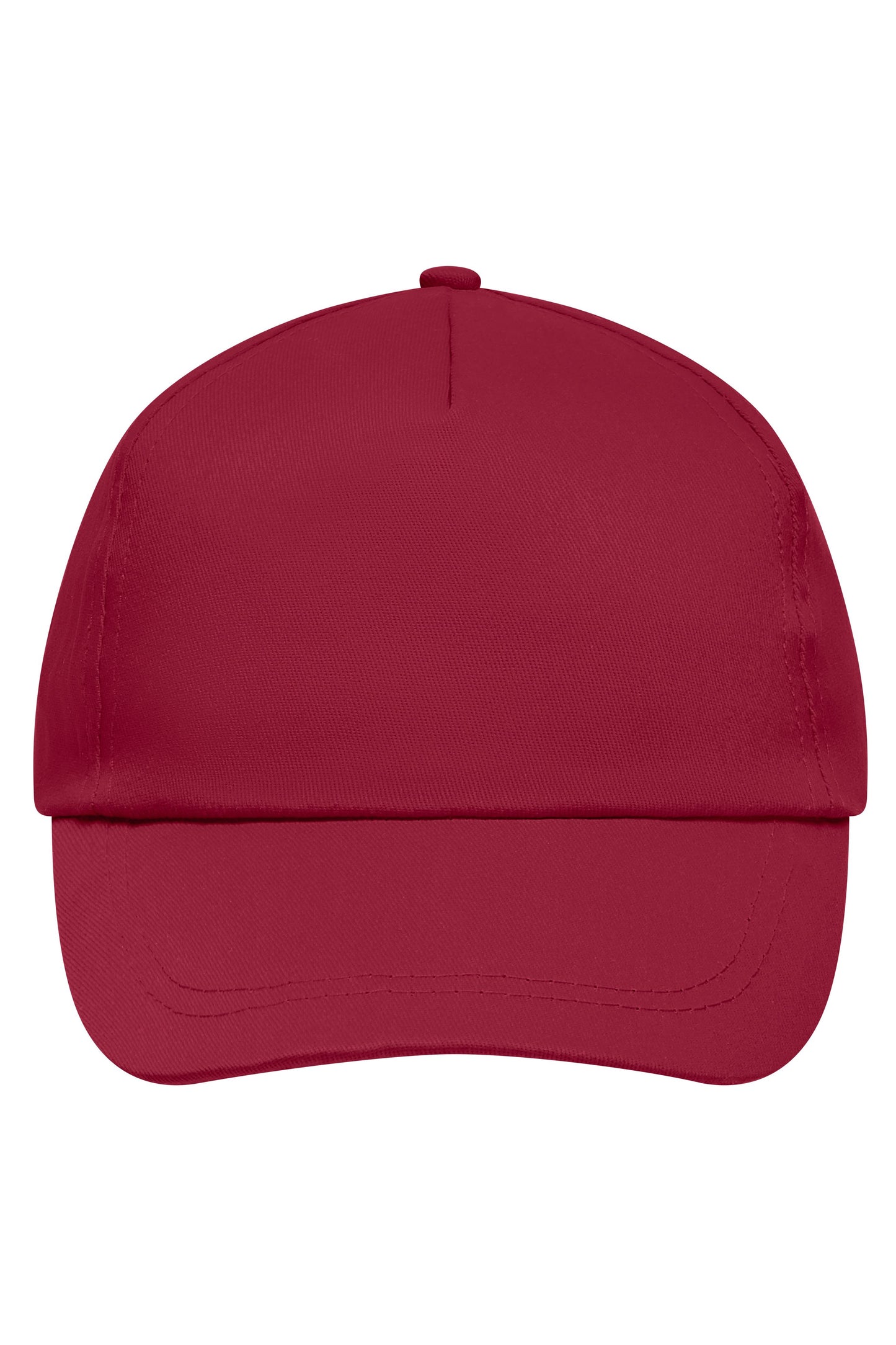 MB001 - 5 Panel Promo Cap Lightly Laminated in wine Größe one size von Daiber