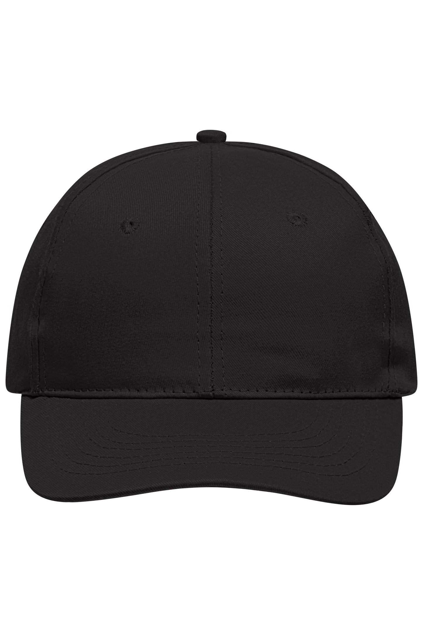 MB004 - 6 Panel Promo Cap in black Größe one size von Daiber