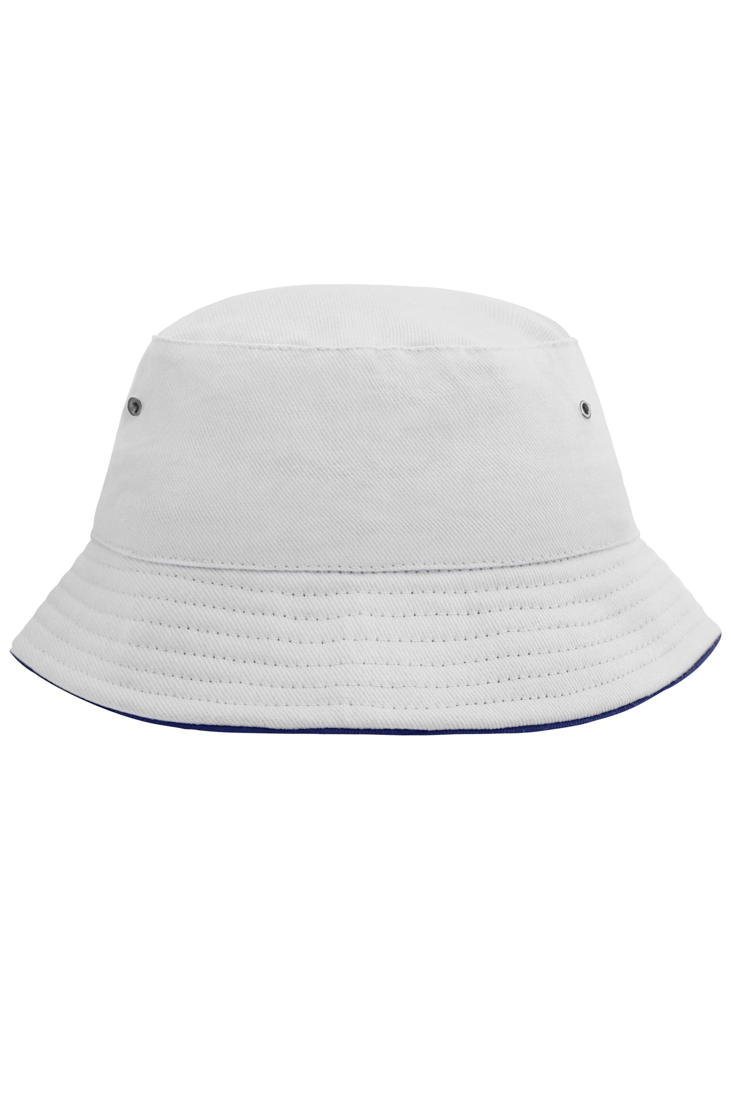 MB013 - Fisherman Piping Hat for Kids in white/navy Größe one size von Daiber