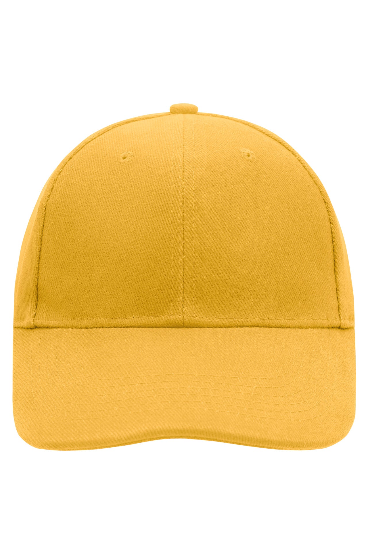 MB016 - 6 Panel Cap Laminated in gold-yellow Größe one size von Daiber