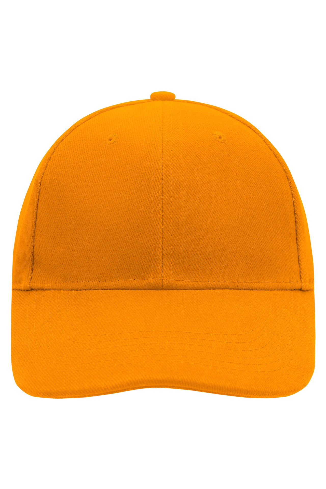 MB016 - 6 Panel Cap Laminated in orange Größe one size von Daiber