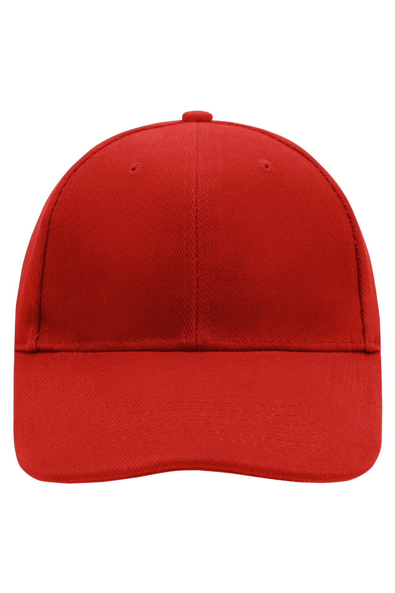 MB016 - 6 Panel Cap Laminated in red Größe one size von Daiber