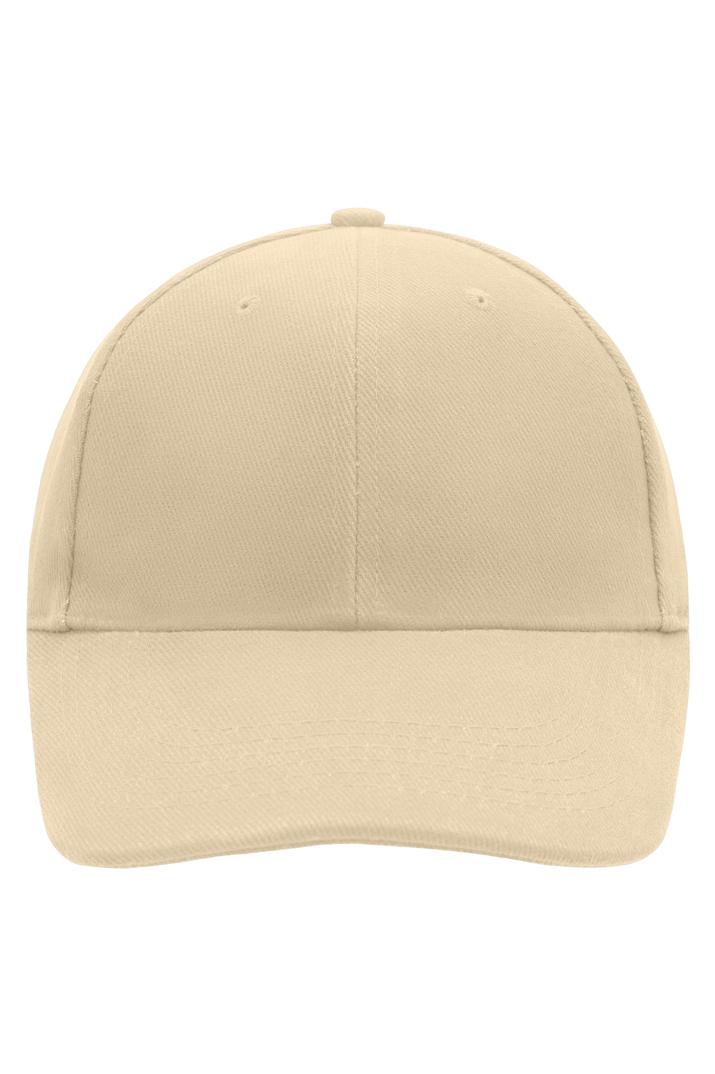 MB018 - 6 Panel Cap Low-Profile in beige Größe one size von Daiber