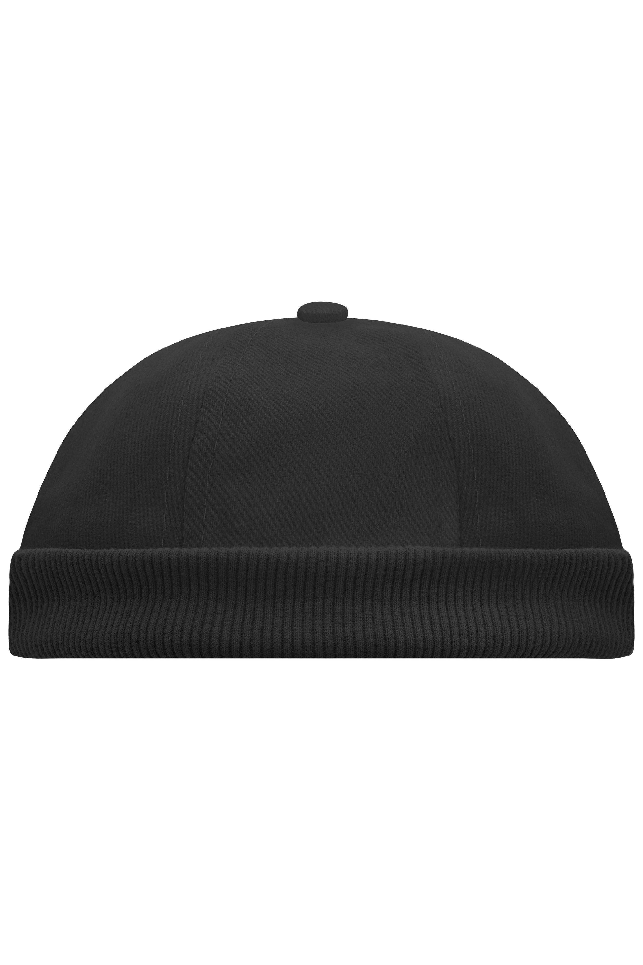 MB022 - 6 Panel Chef Cap in black Größe one size von Daiber