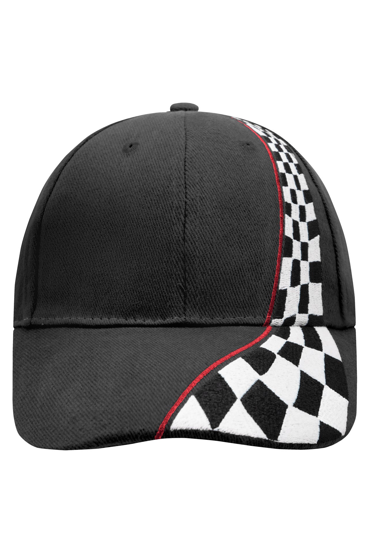 MB038 - Racing Cap in black Größe one size von Daiber