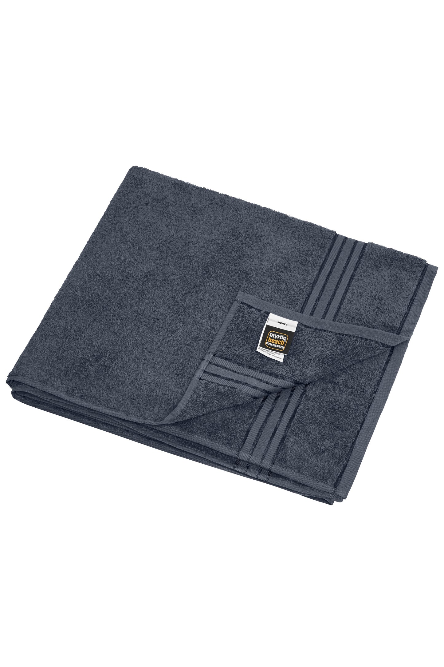 MB423 - Sauna Sheet in graphite Größe one size von Daiber