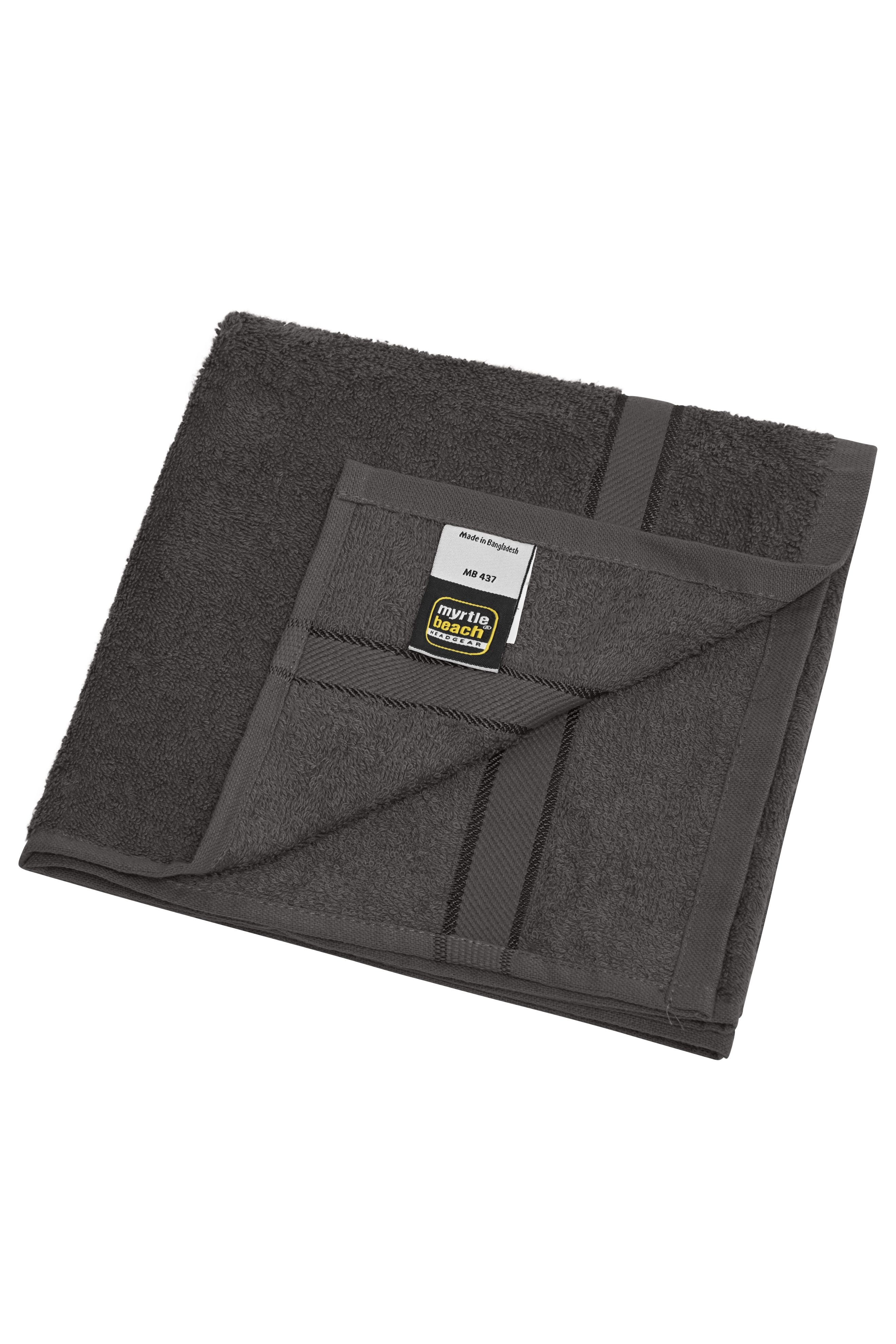 MB437 - Hand Towel in graphite Größe 50 x 100 cm von Daiber