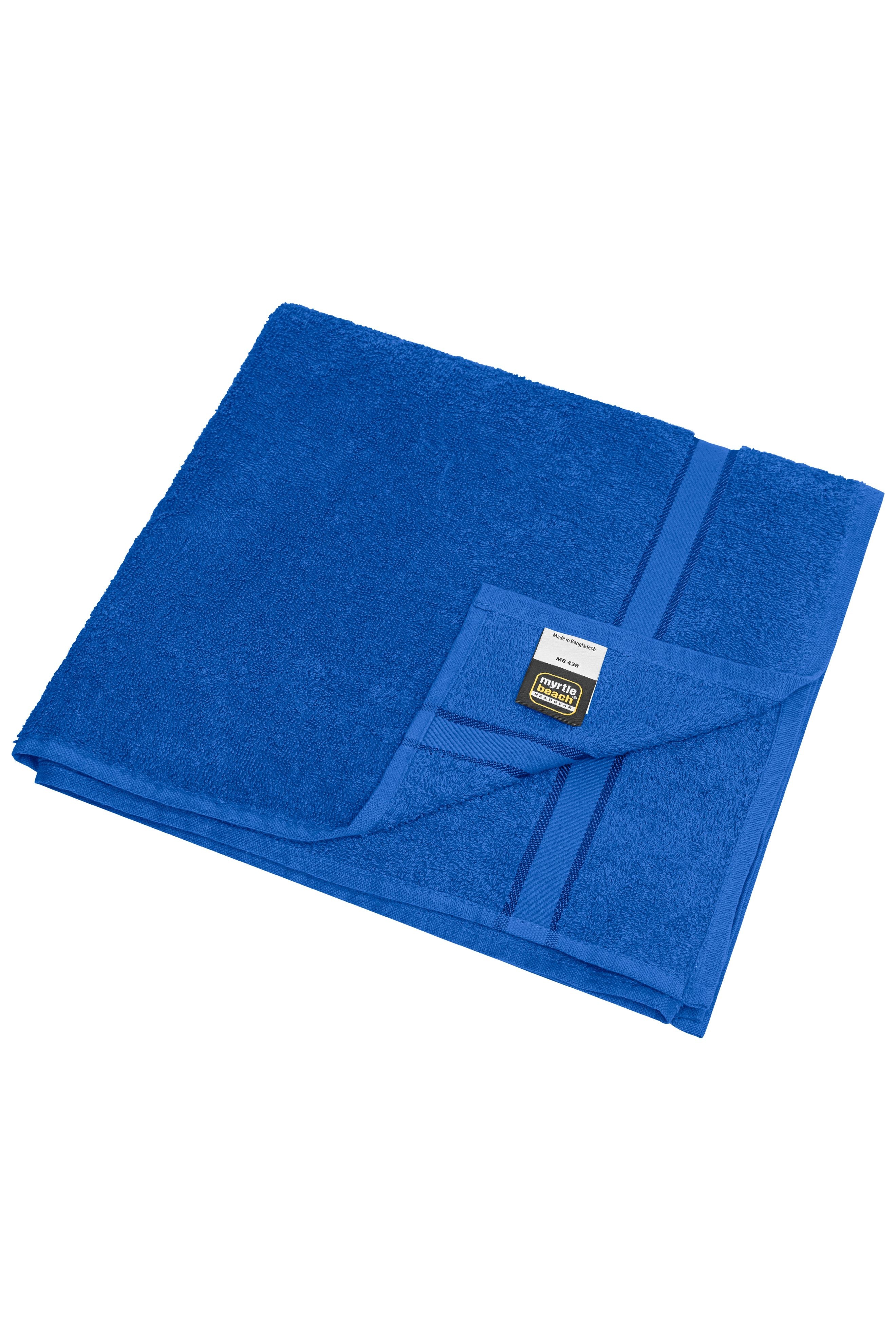 MB438 - Bath Towel in dark-royal Größe 70 x 140 cm von Daiber