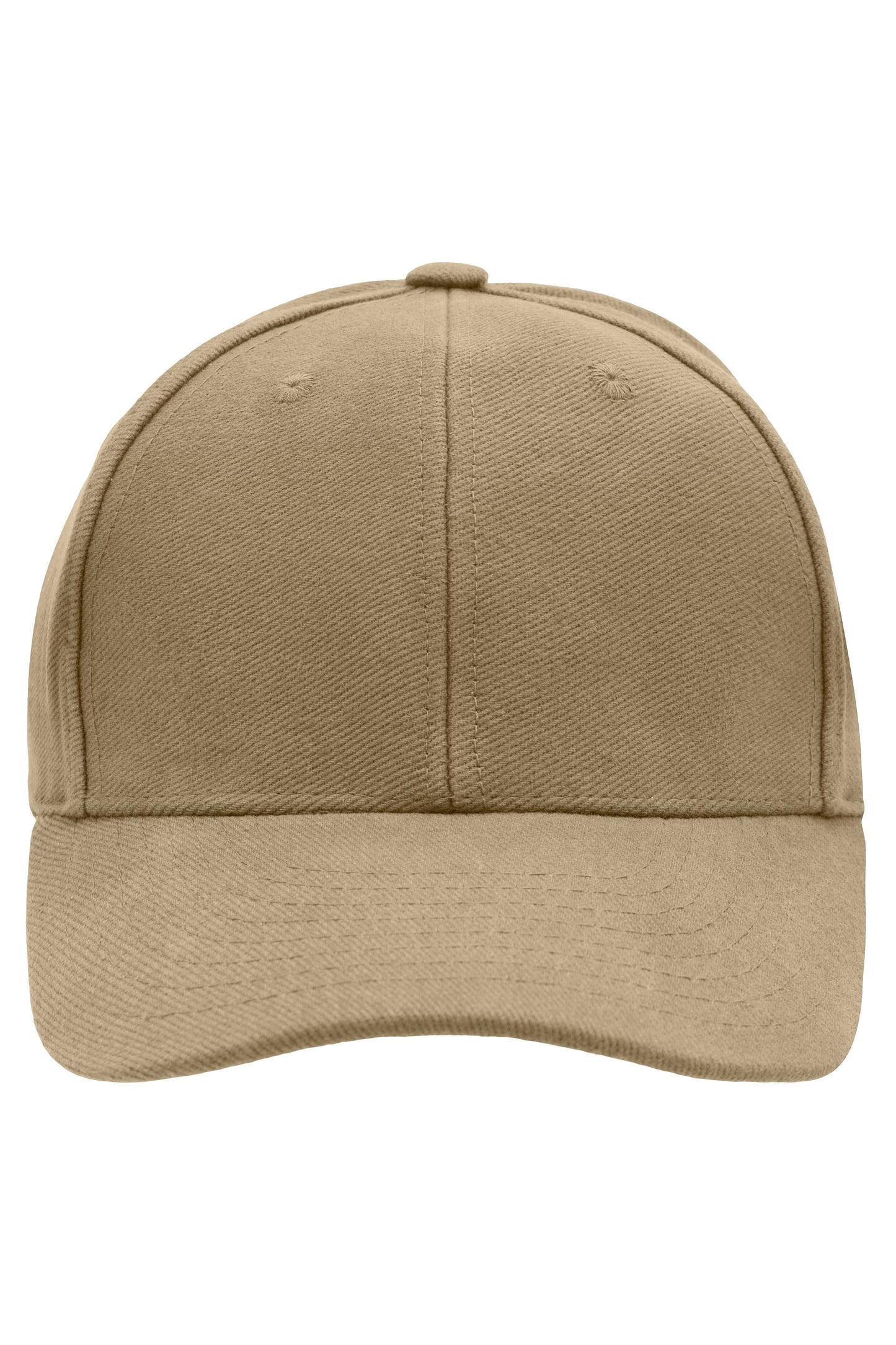 MB6128 - 6 Panel Raver Cap Laminated in beige Größe one size von Daiber