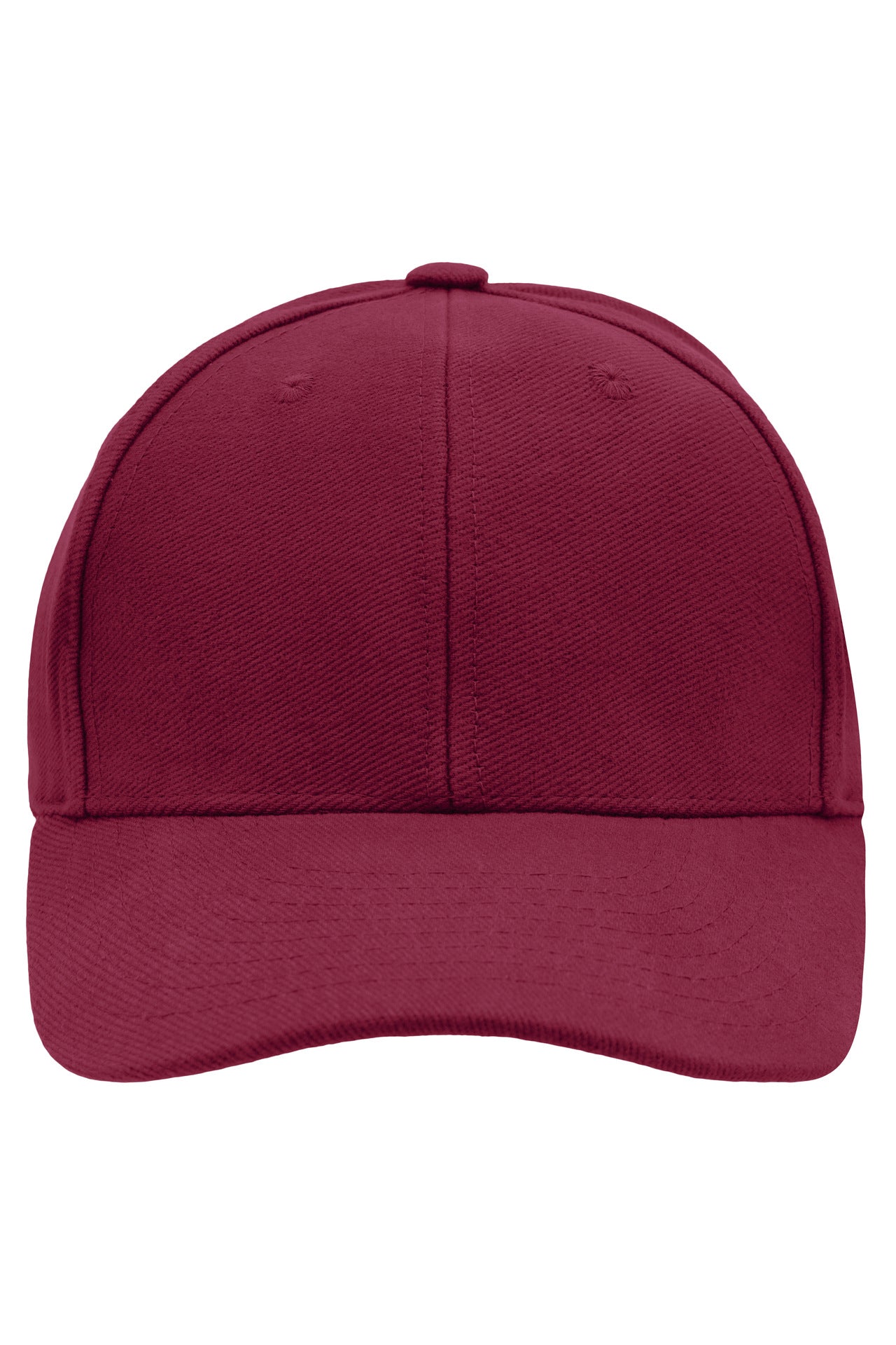 MB6128 - 6 Panel Raver Cap Laminated in burgundy Größe one size von Daiber