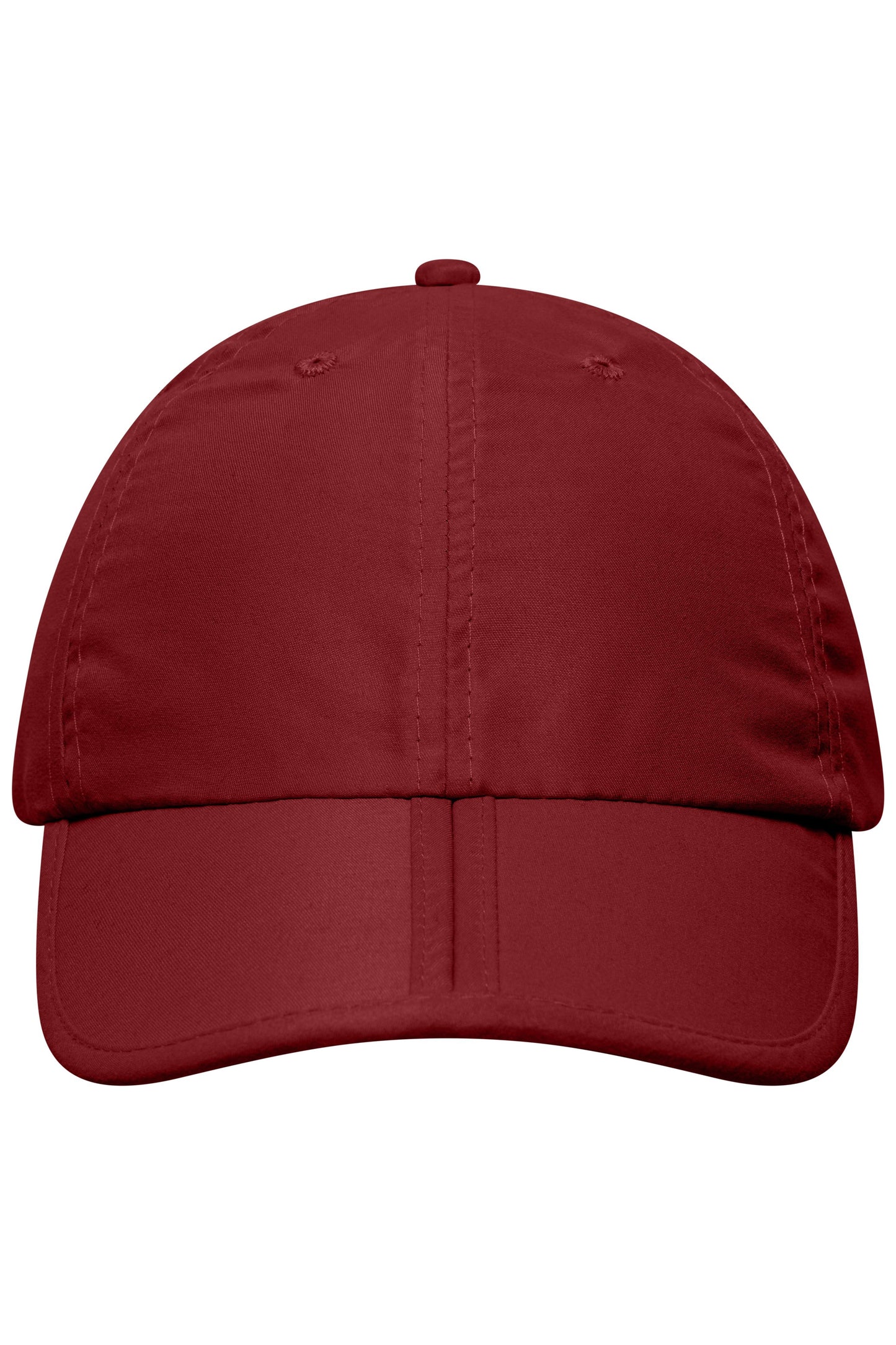 MB6155 - 6 Panel Pack-a-Cap in burgundy Größe one size von Daiber