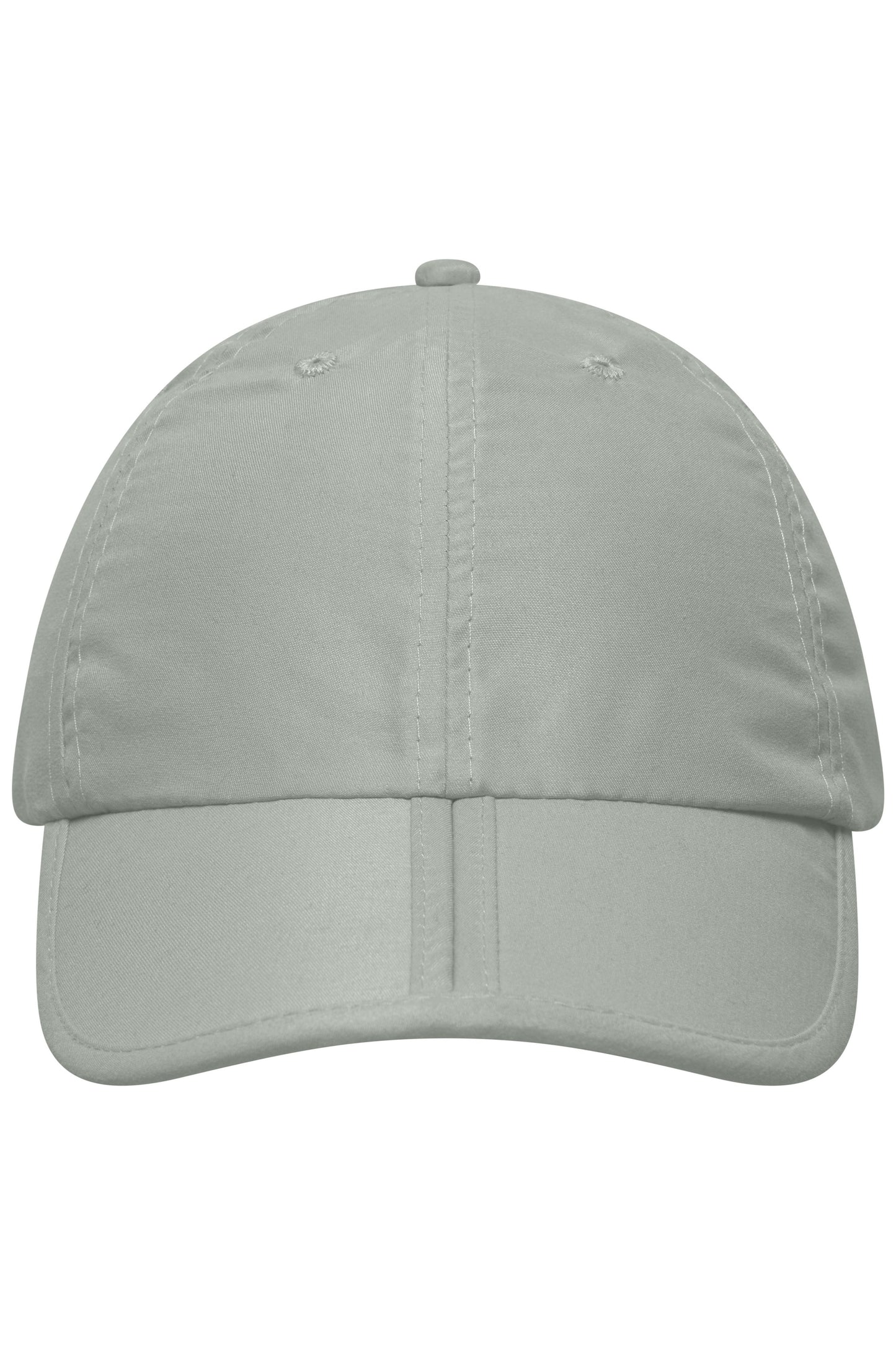 MB6155 - 6 Panel Pack-a-Cap in light-grey Größe one size von Daiber